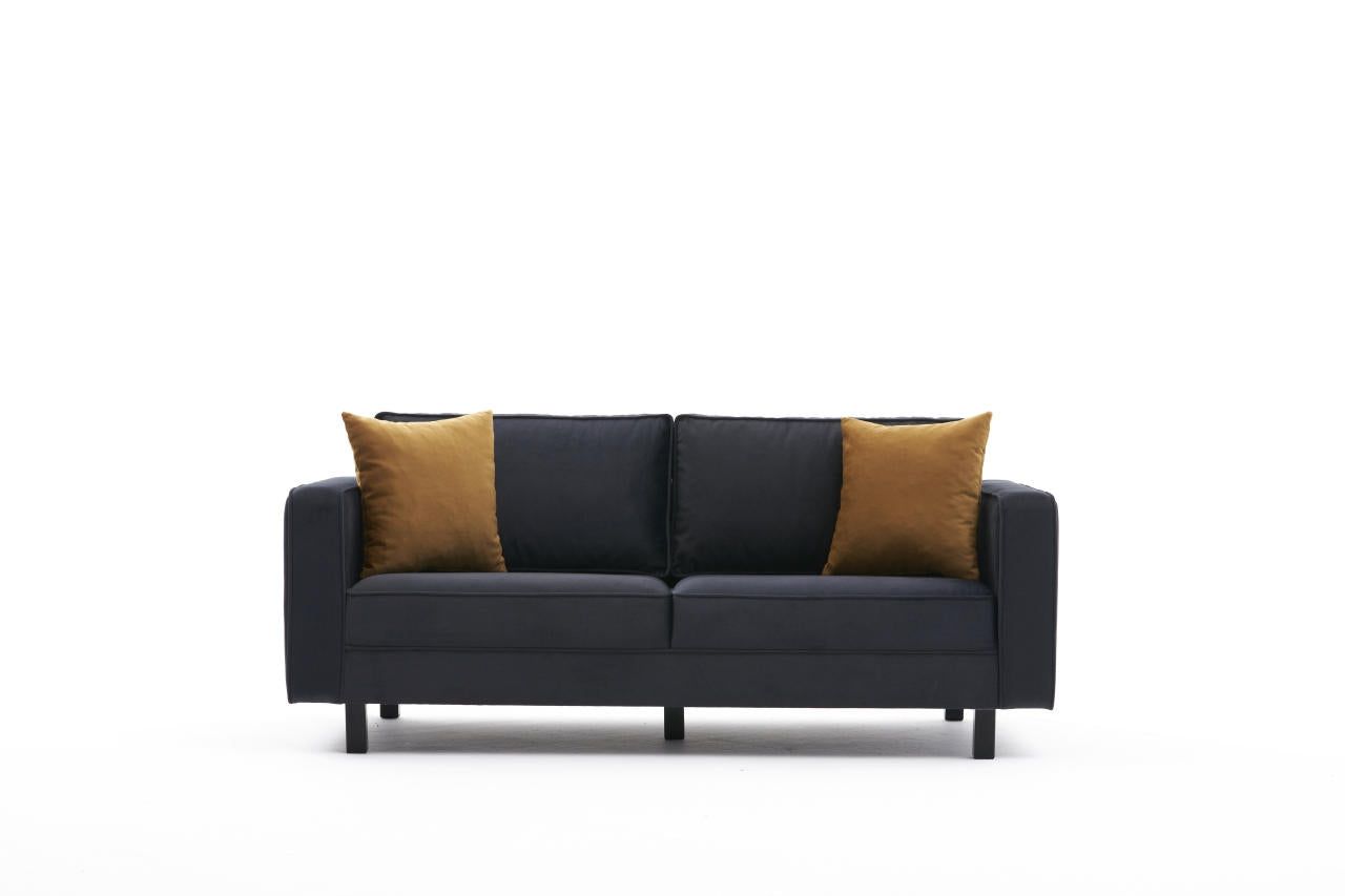 Kale Velvet - Antracit 2-sits soffa