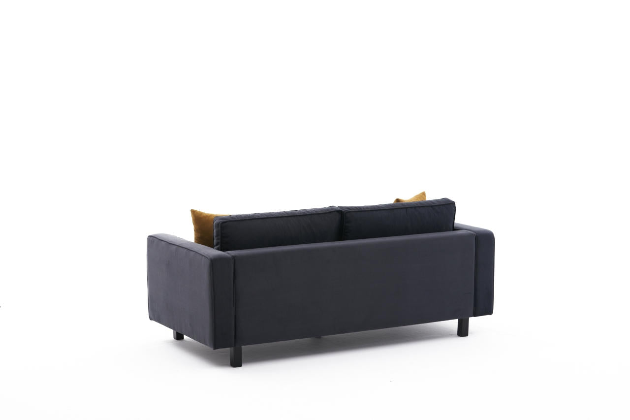 Kale Velvet - Antracit 2-sits soffa