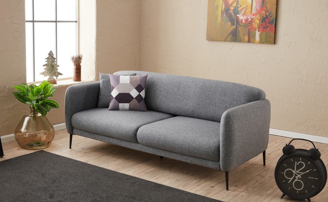 Venus 3-sits - Grå 3-sits Soffa-säng