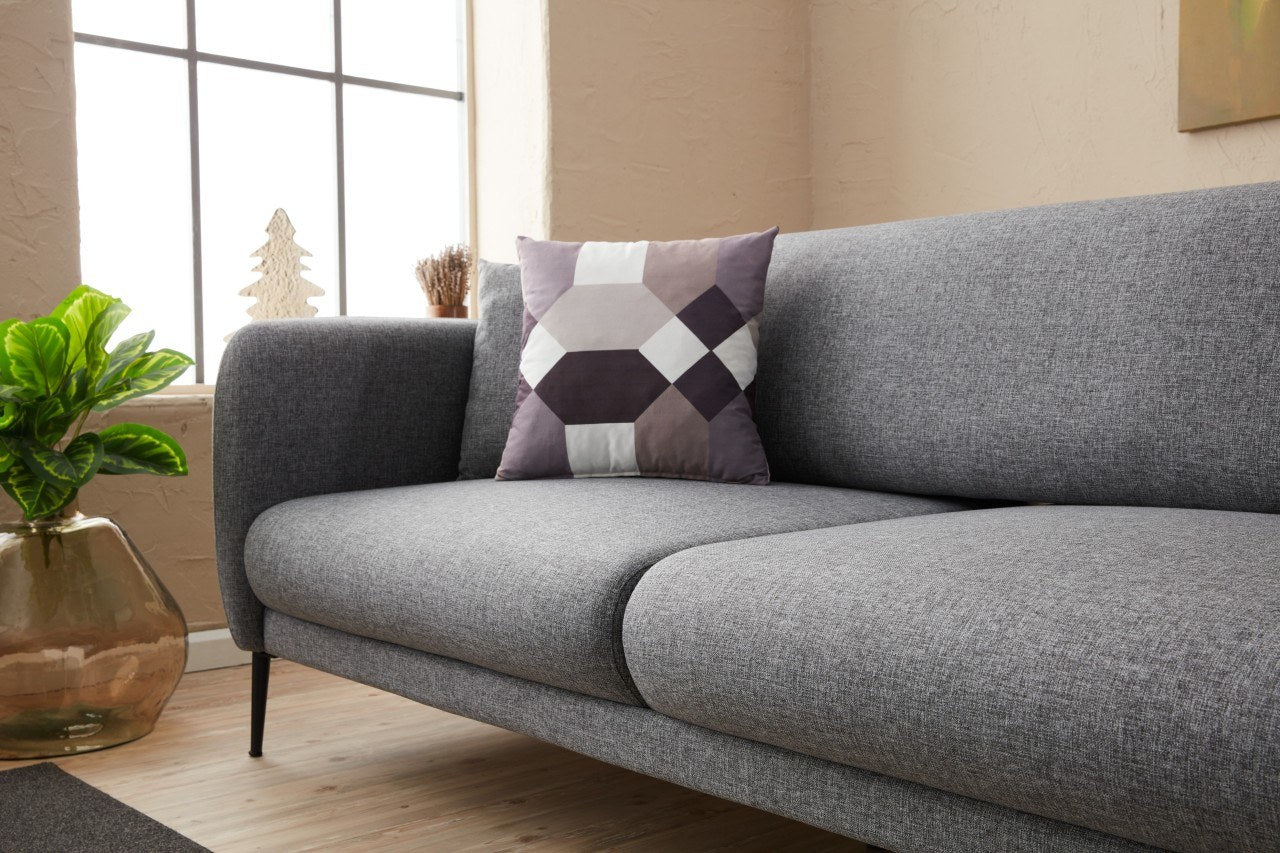 Venus 3-sits - Grå 3-sits Soffa-säng