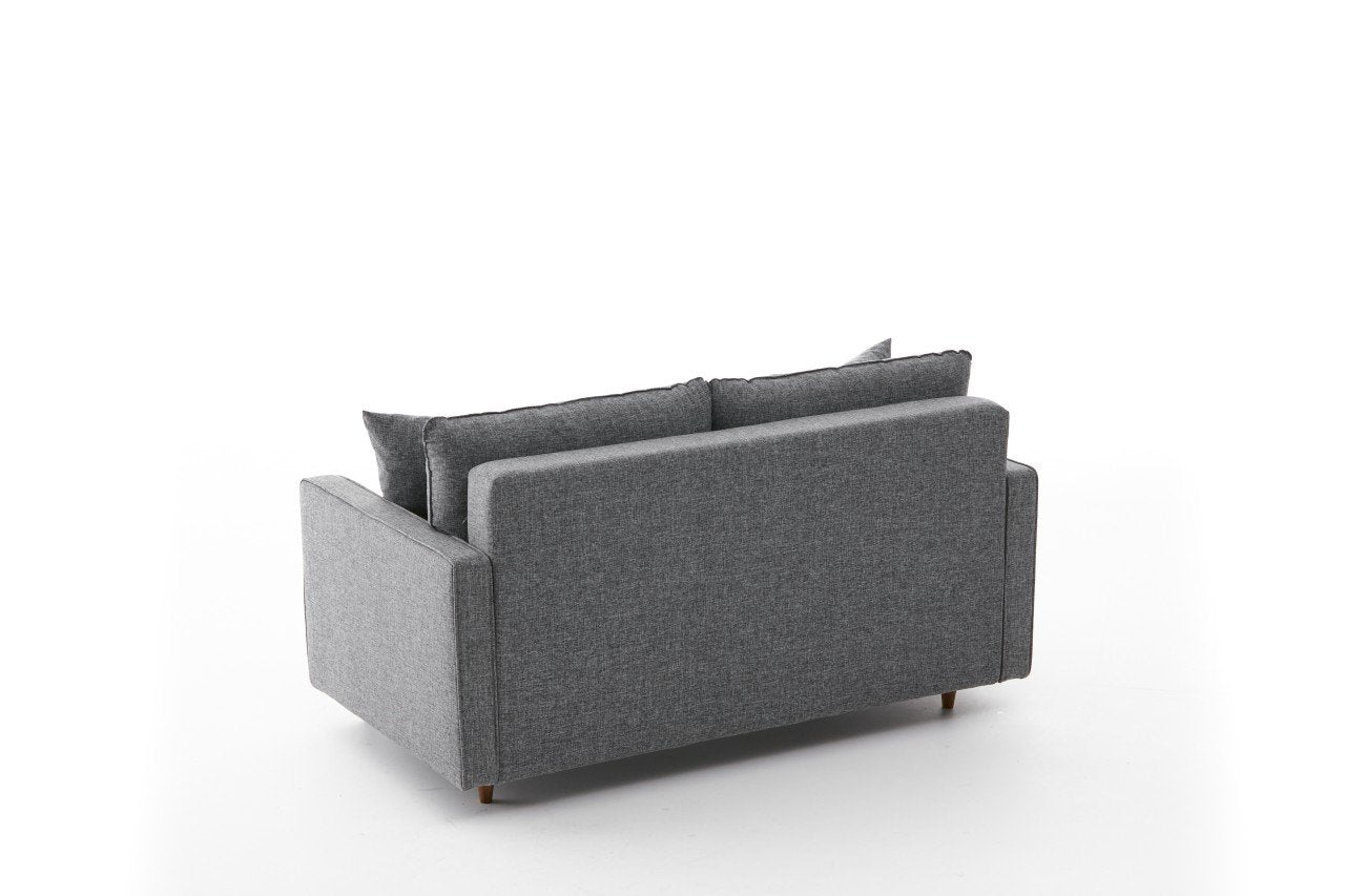 Eva - Grå 2-Sits Soffa