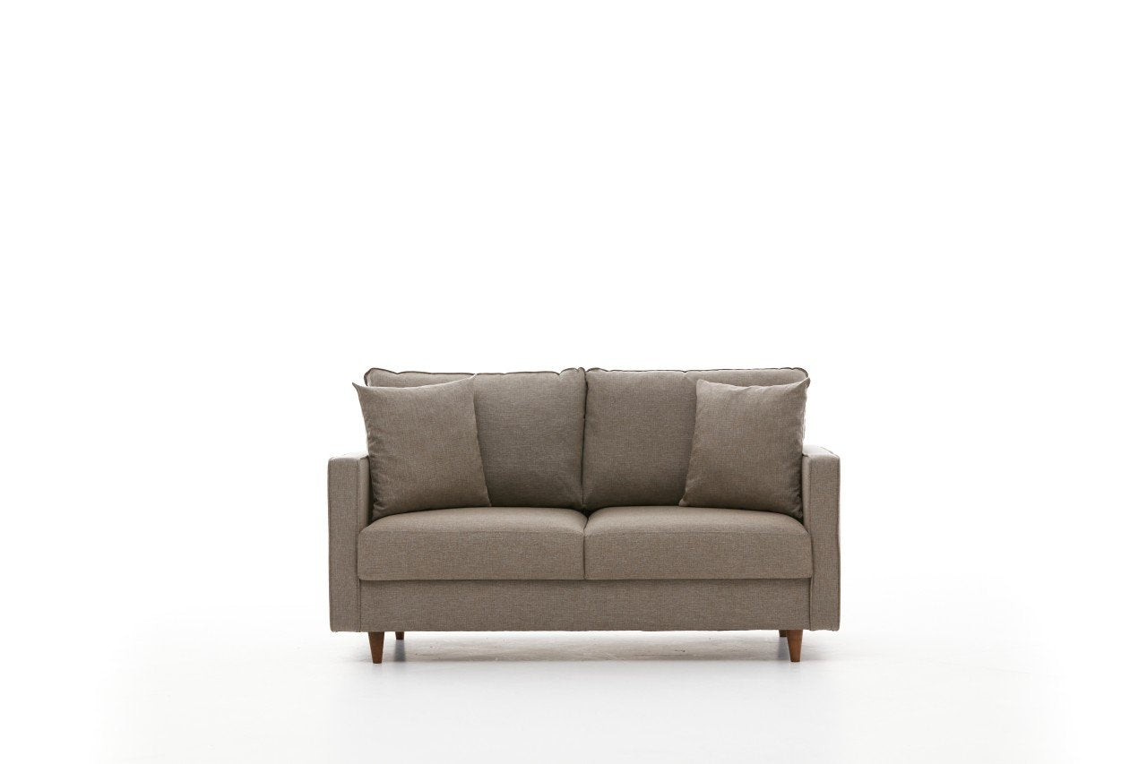 Eva - Grädd 2-Sits Soffa