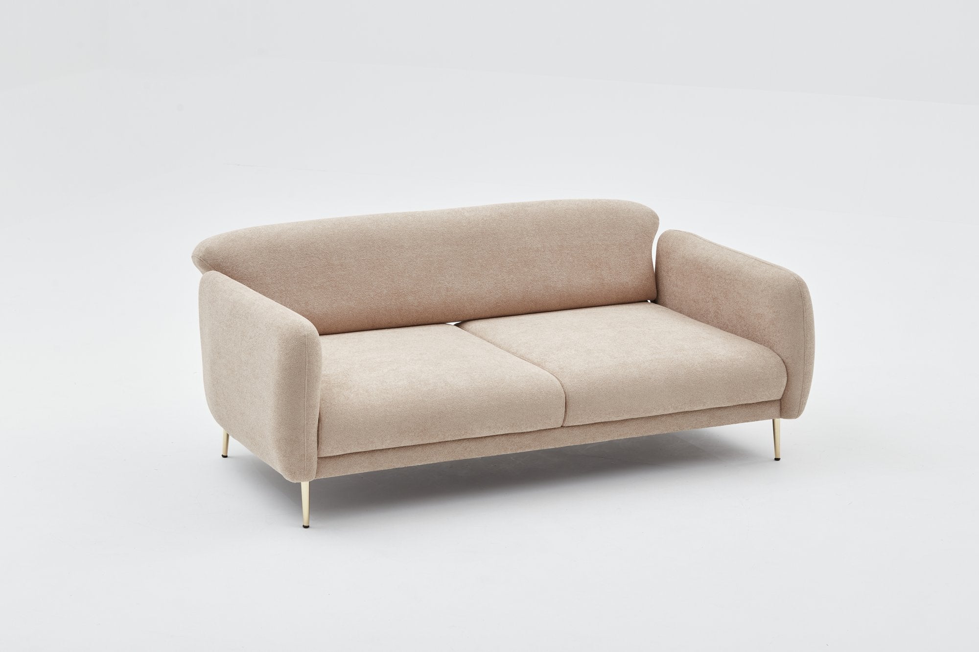 Simena - Beige 3-sits Soffa-Bädd