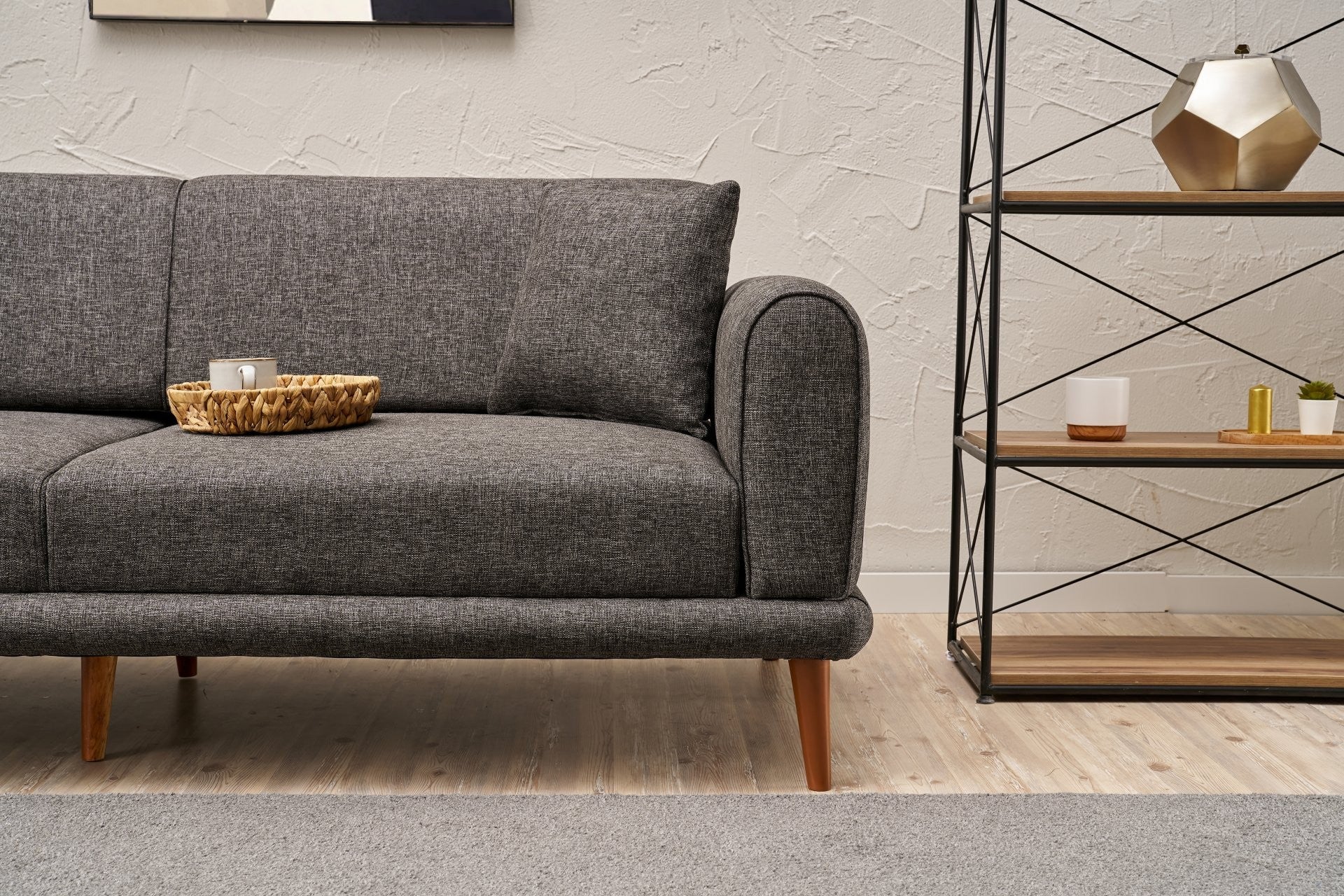 Seren - Antracit 3-Sits Soffa