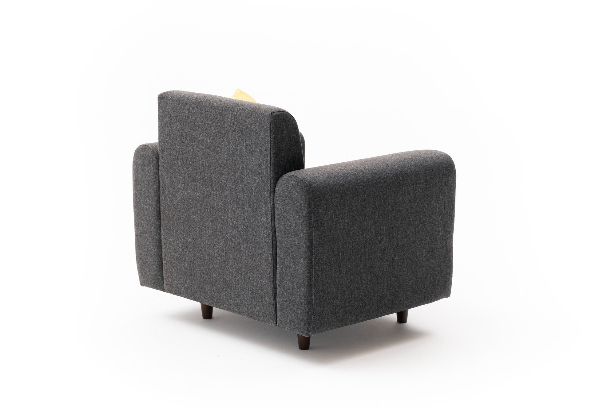 Noya Linen - Anthracite 1-Seat Sofa