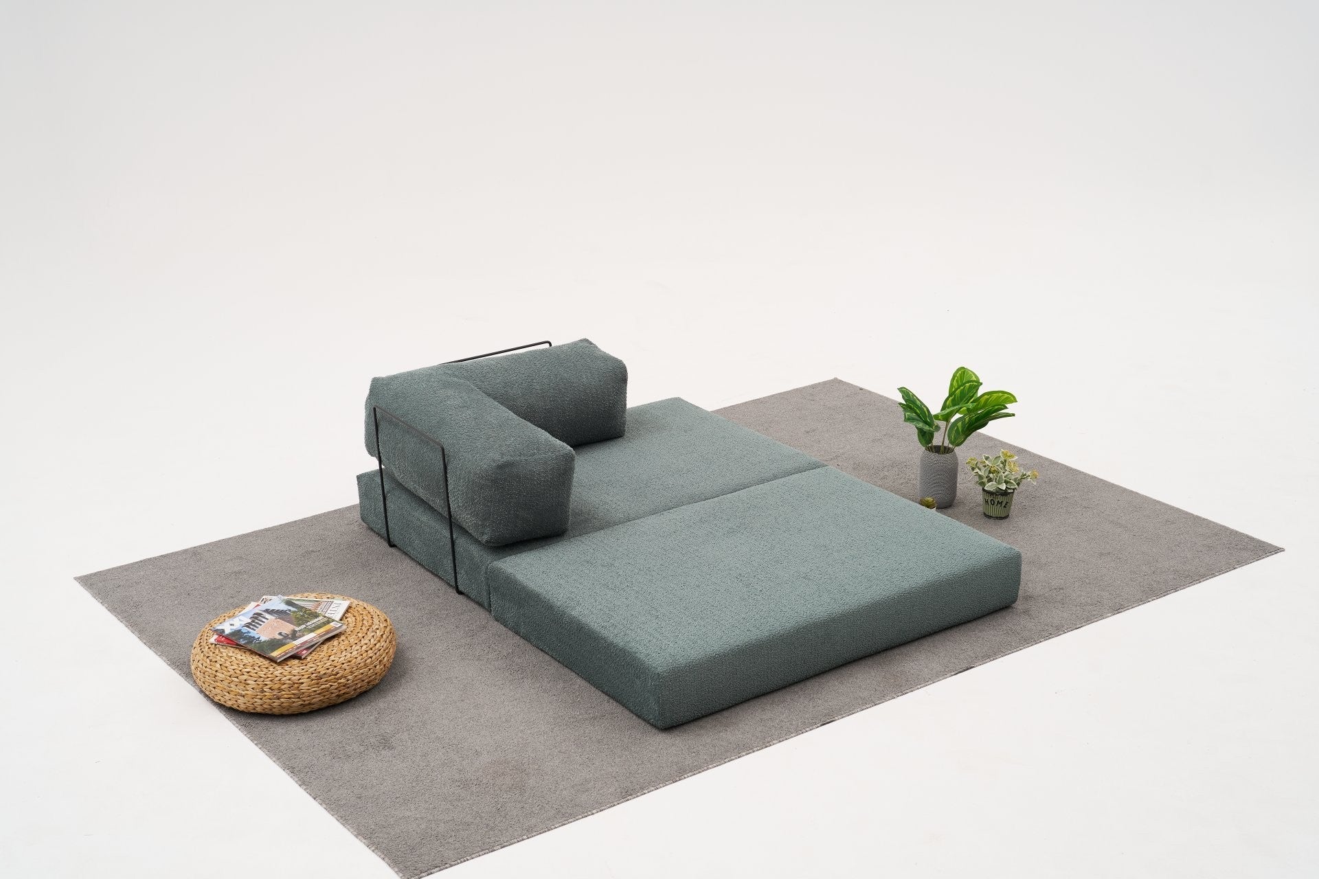 Comfort - Grön 2-Sitssoffa