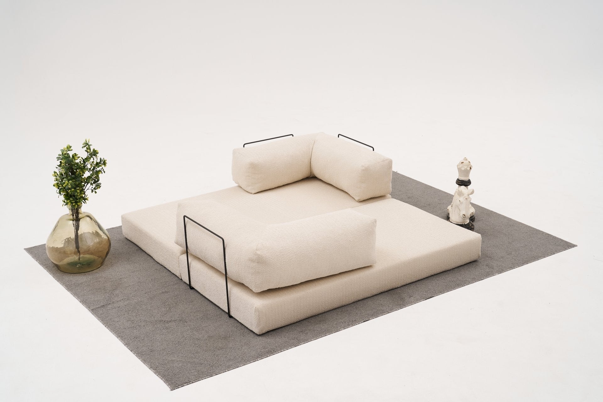 Comfort - Grädde v2 3-sitssoffa