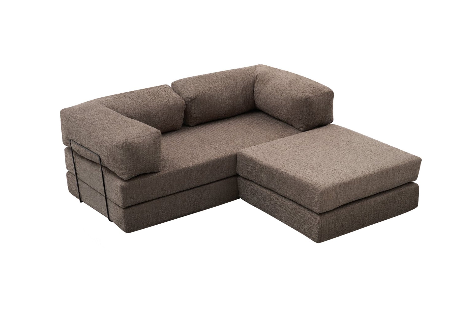 Comfort Mini - Grå Hörnsoffa