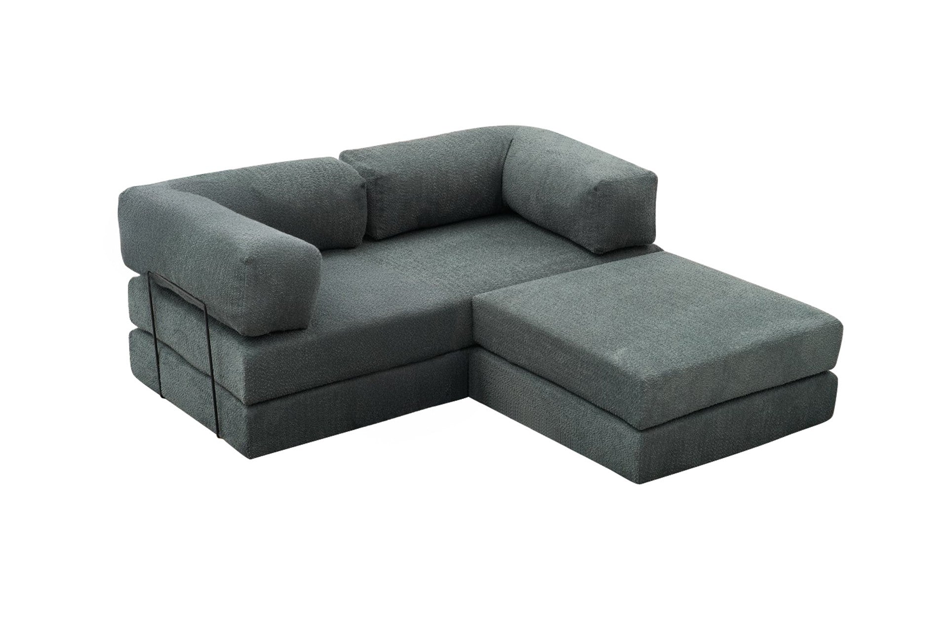 Comfort Mini - Grön Hörnsoffa