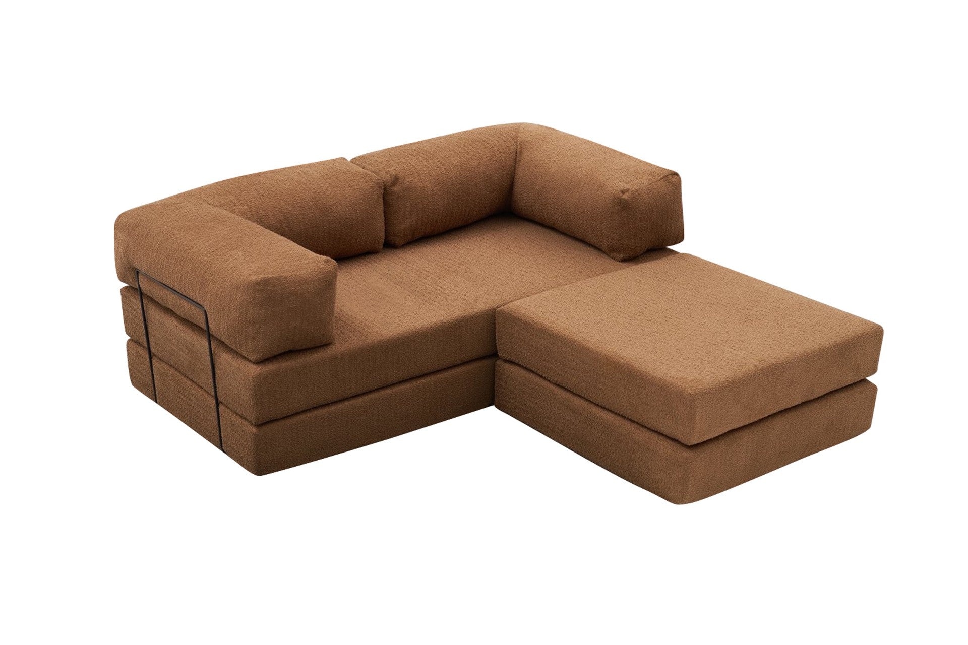 Comfort Mini - Brun Hörnsoffa