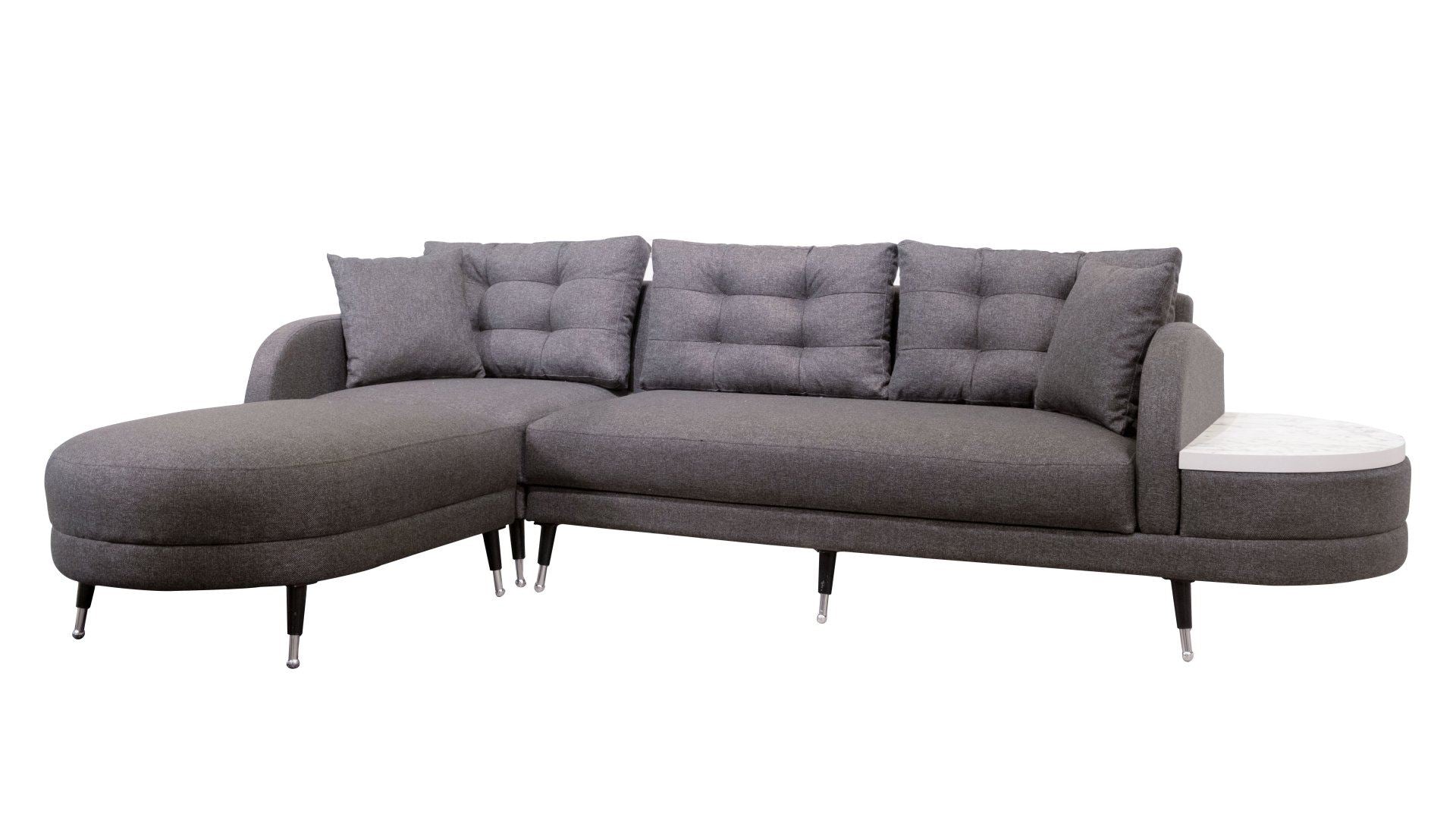 Milano Corner - Anthracite Hörnsoffa-säng