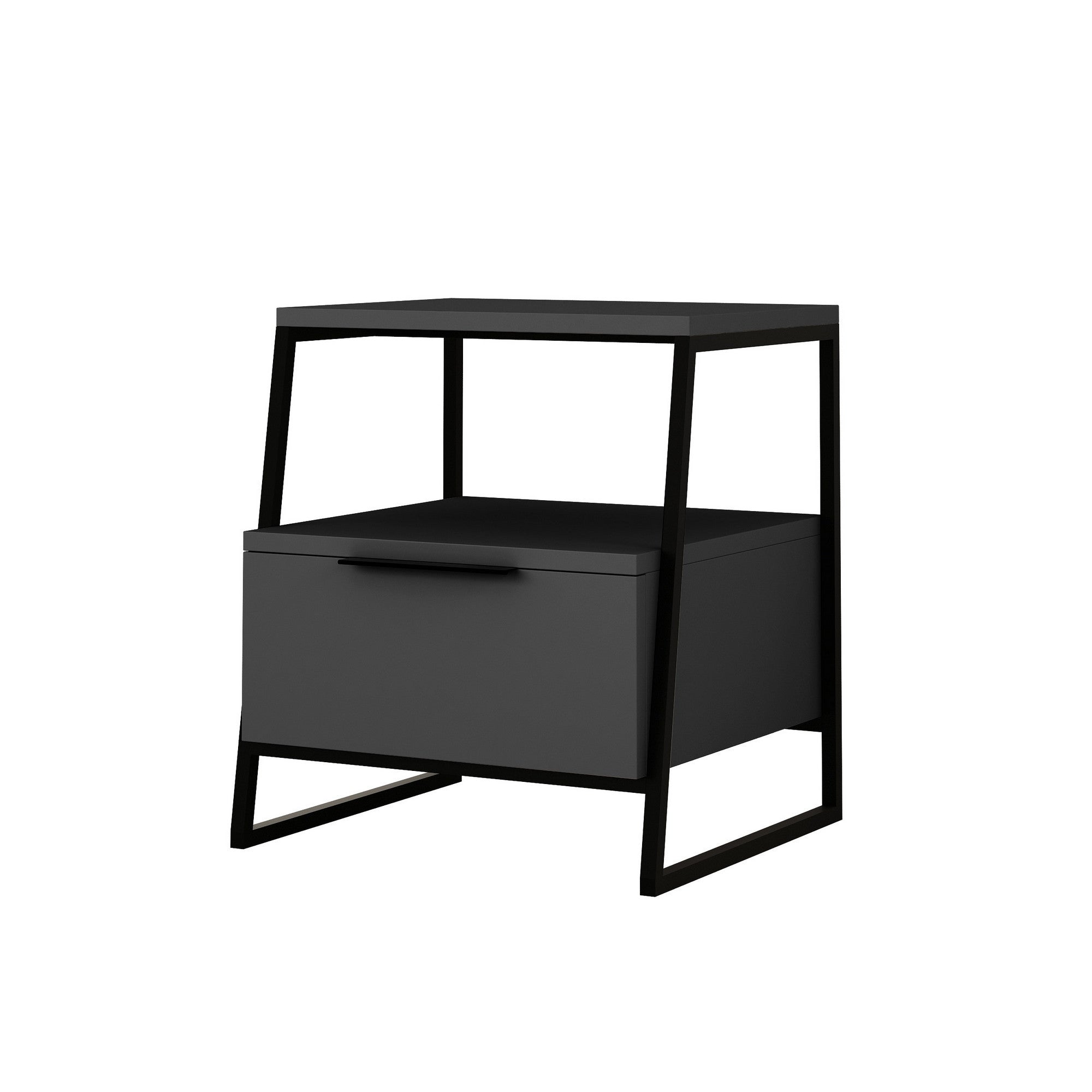 Pal - Antracit Sängbord
