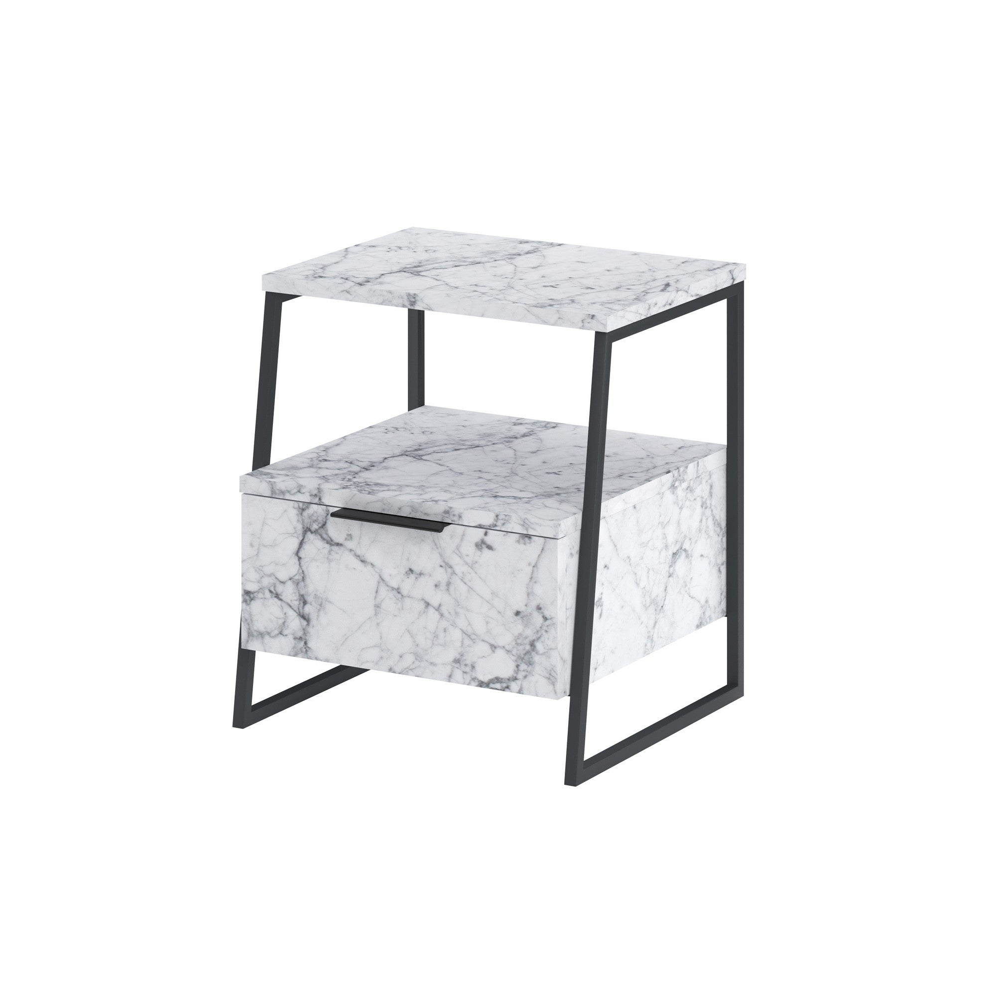 Pal - Carrara Marmor Sängbord