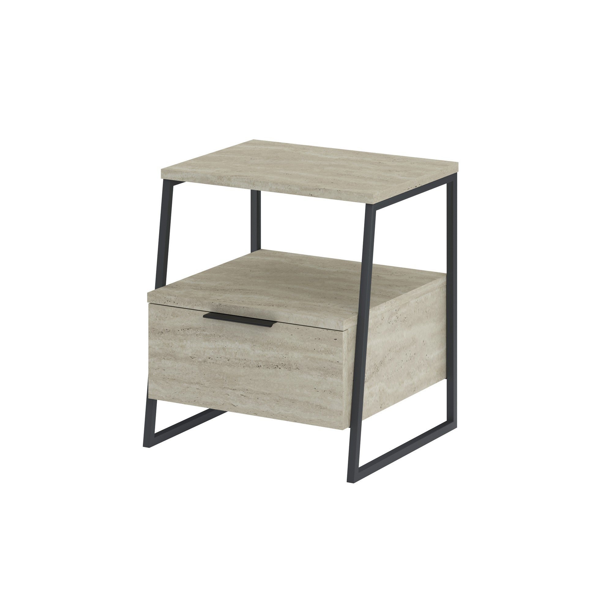 Pal - Travertine Nattduksbord
