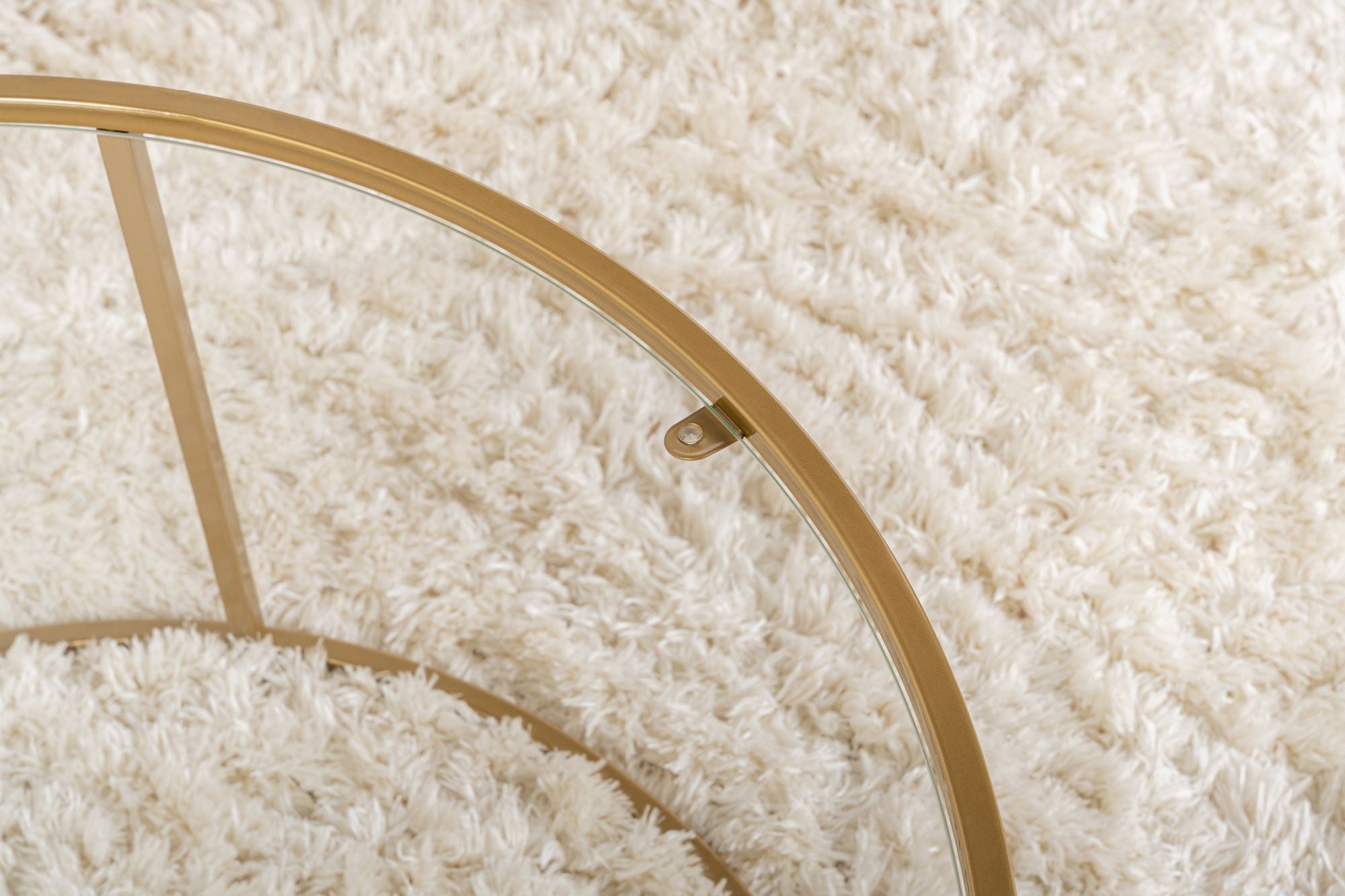 Aurum - 80 - Guld, Transparent Kaffe Bord