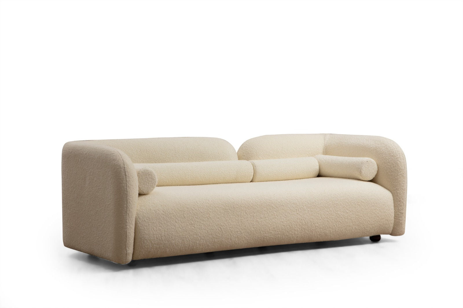 Victoria Cream Bouclette 3-sitssoffa