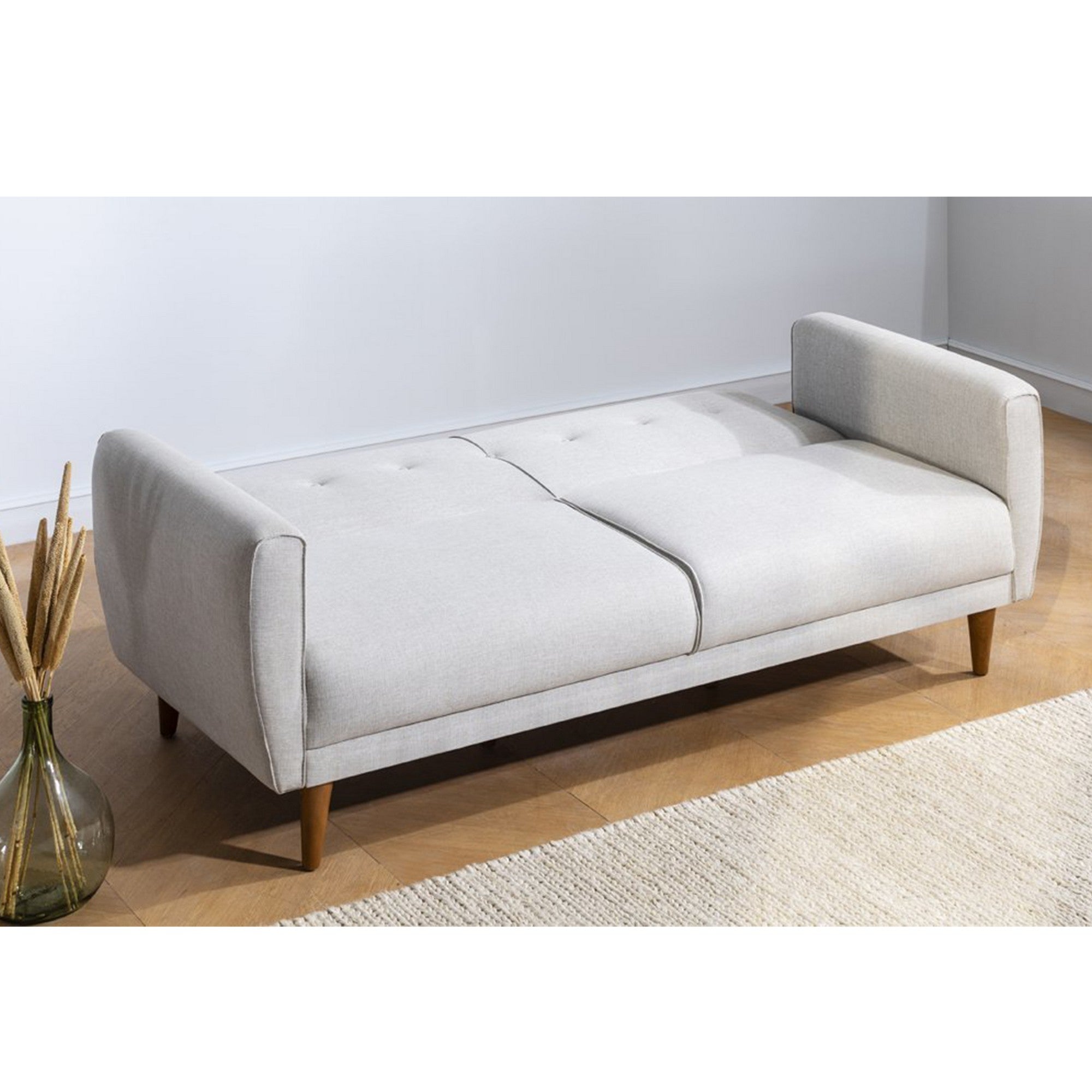 Aria - Grädde 3-Sits Soffa-Bädd