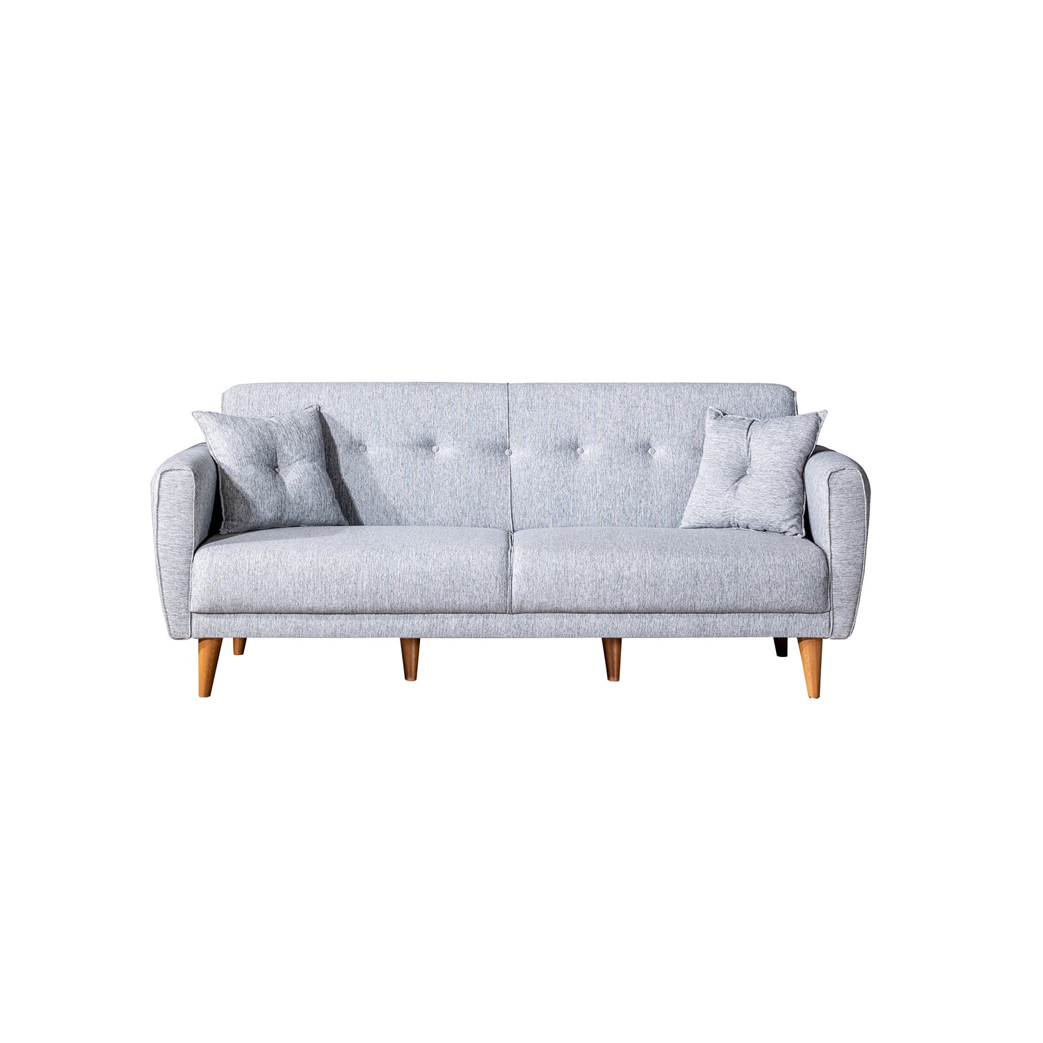 Aria - Grå 3-Sits Soffa-Bädd
