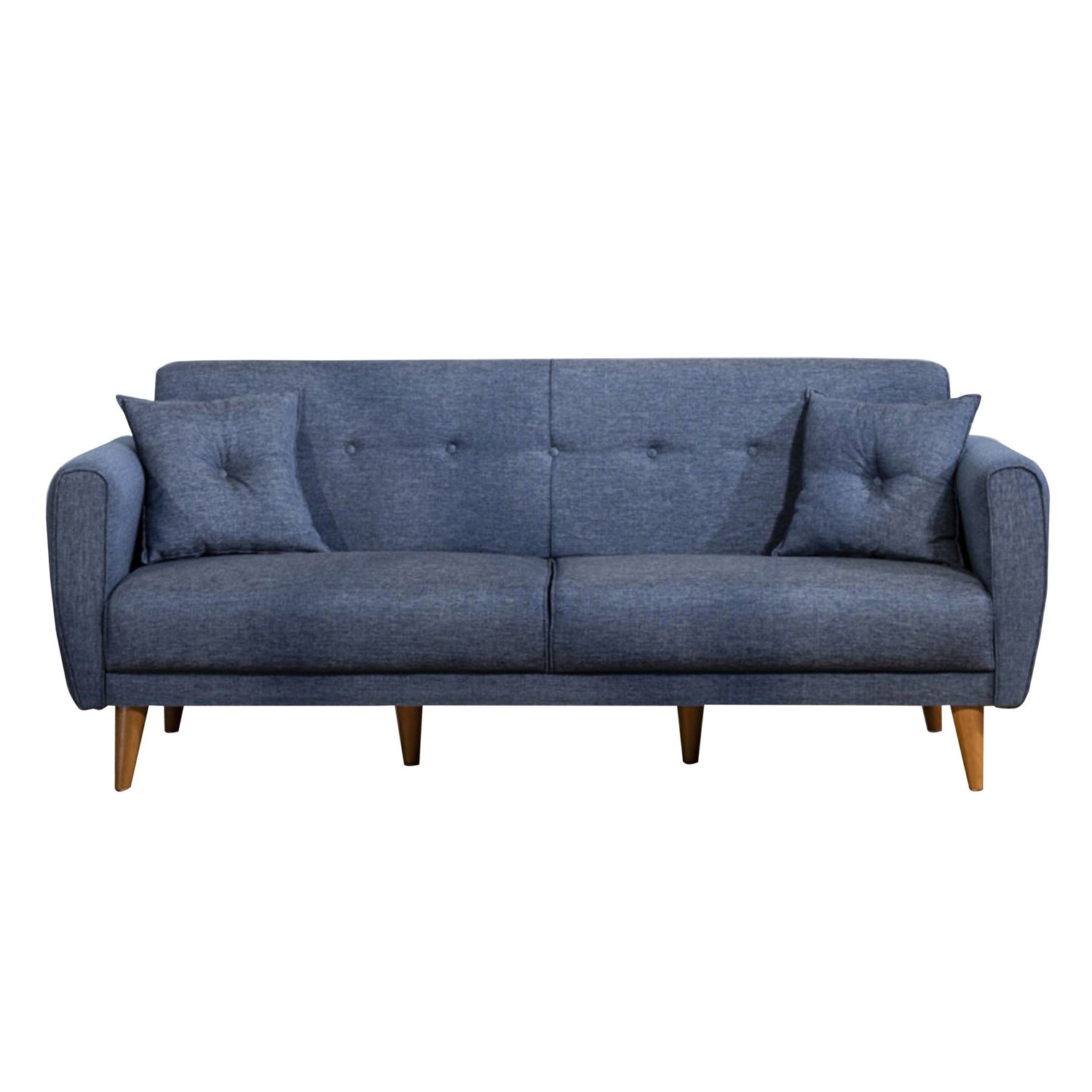 Aria - Mörkblå 3-Sits Soffa-Bädd