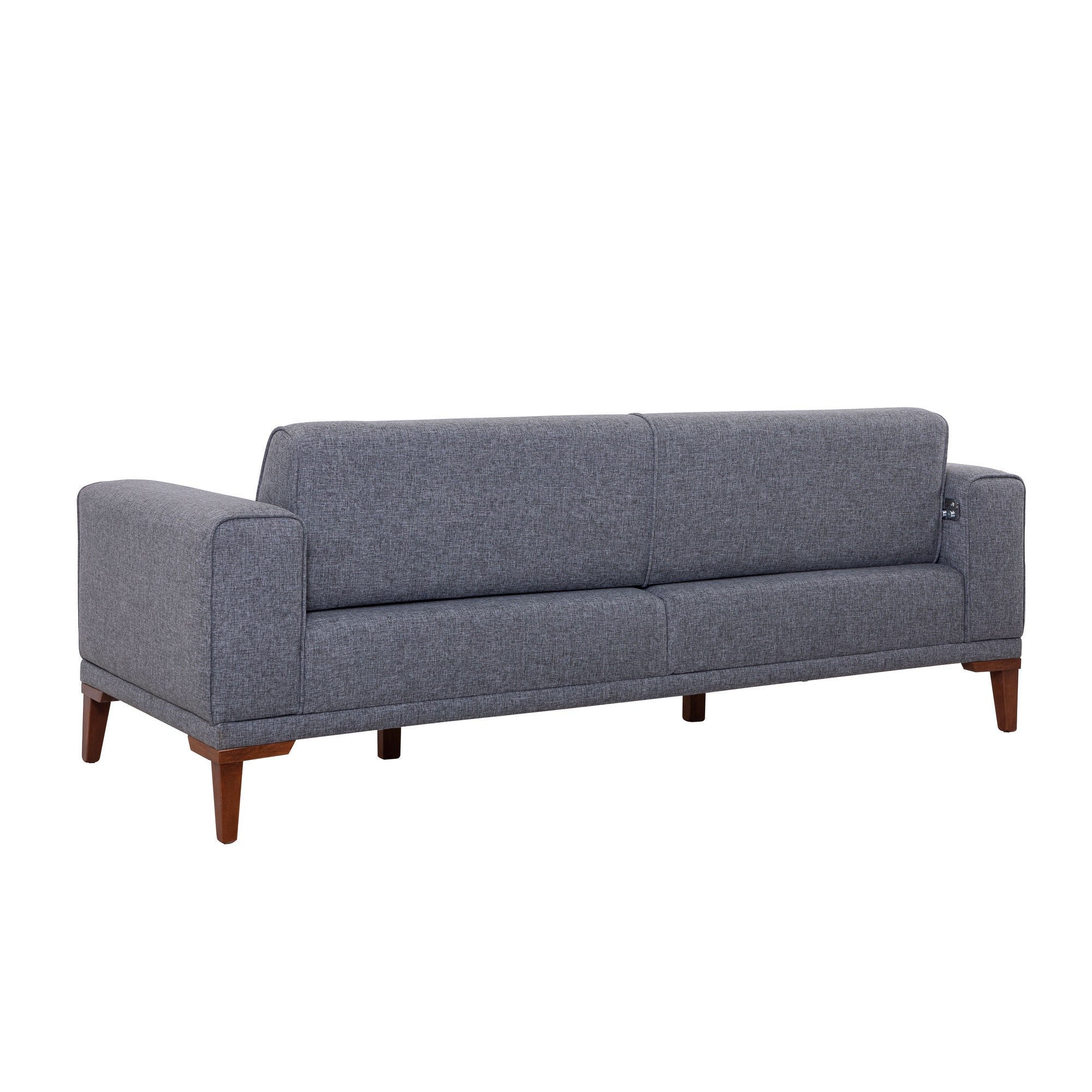 Liones 3 - Mörkgrå 3-sits Soffa-säng