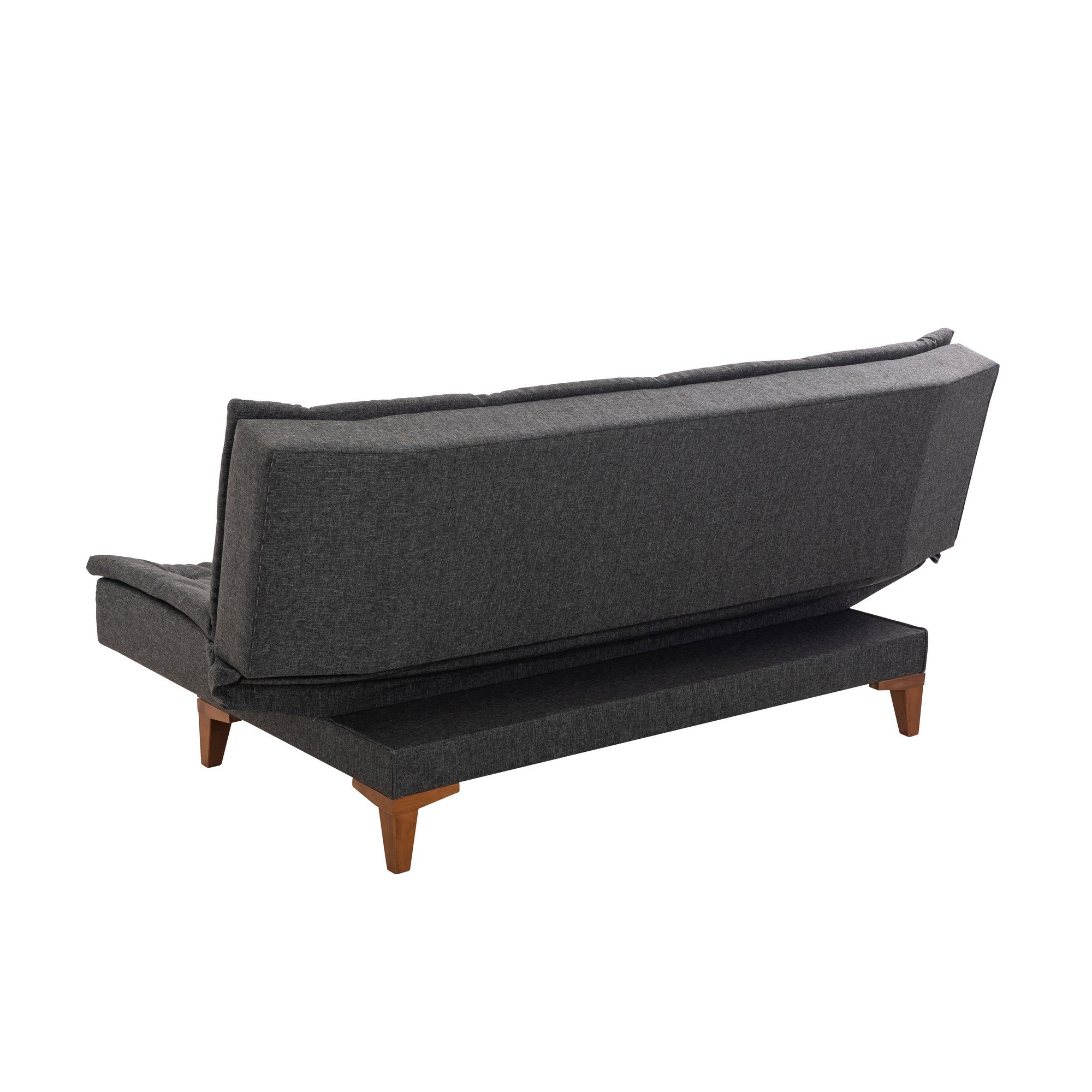 Santo - Antracit 3-Sits Soffa-Säng