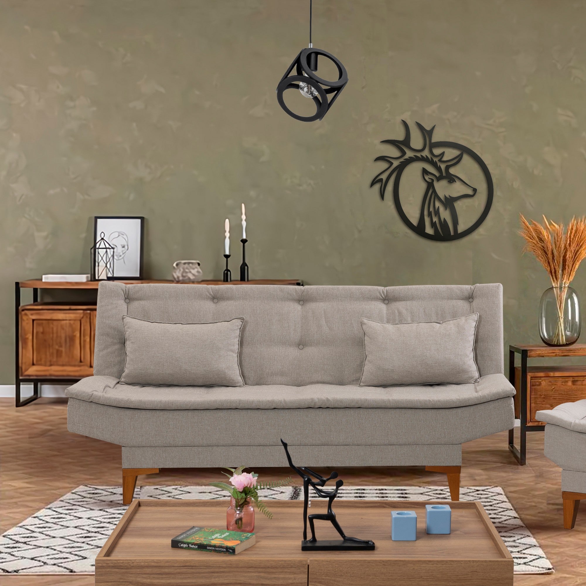 Santo - Grädd 3-Sits Soffa-Säng