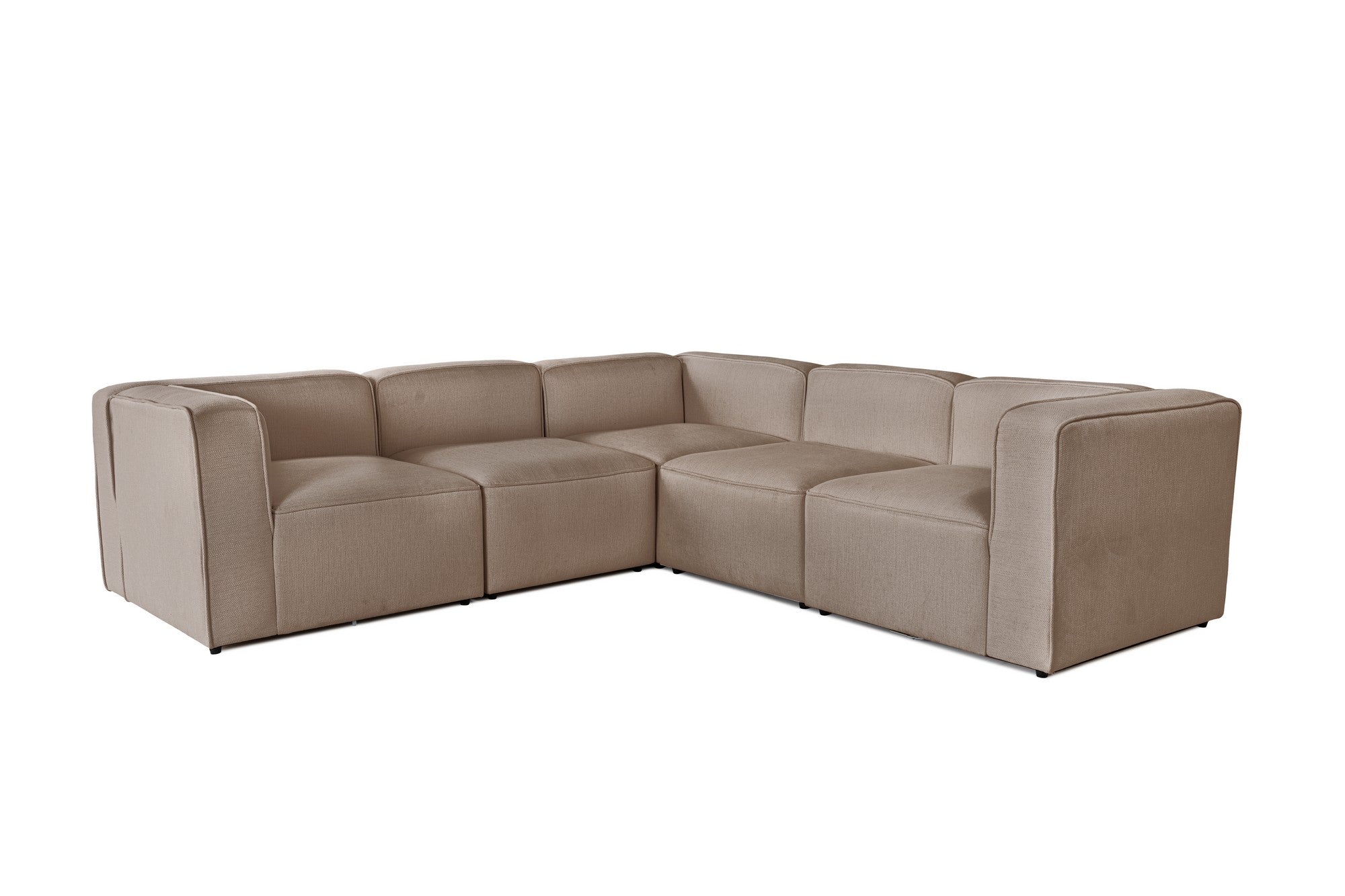 More Pars (M2-M1-M2-M1-M2) - Cappuccino Hörnsoffa