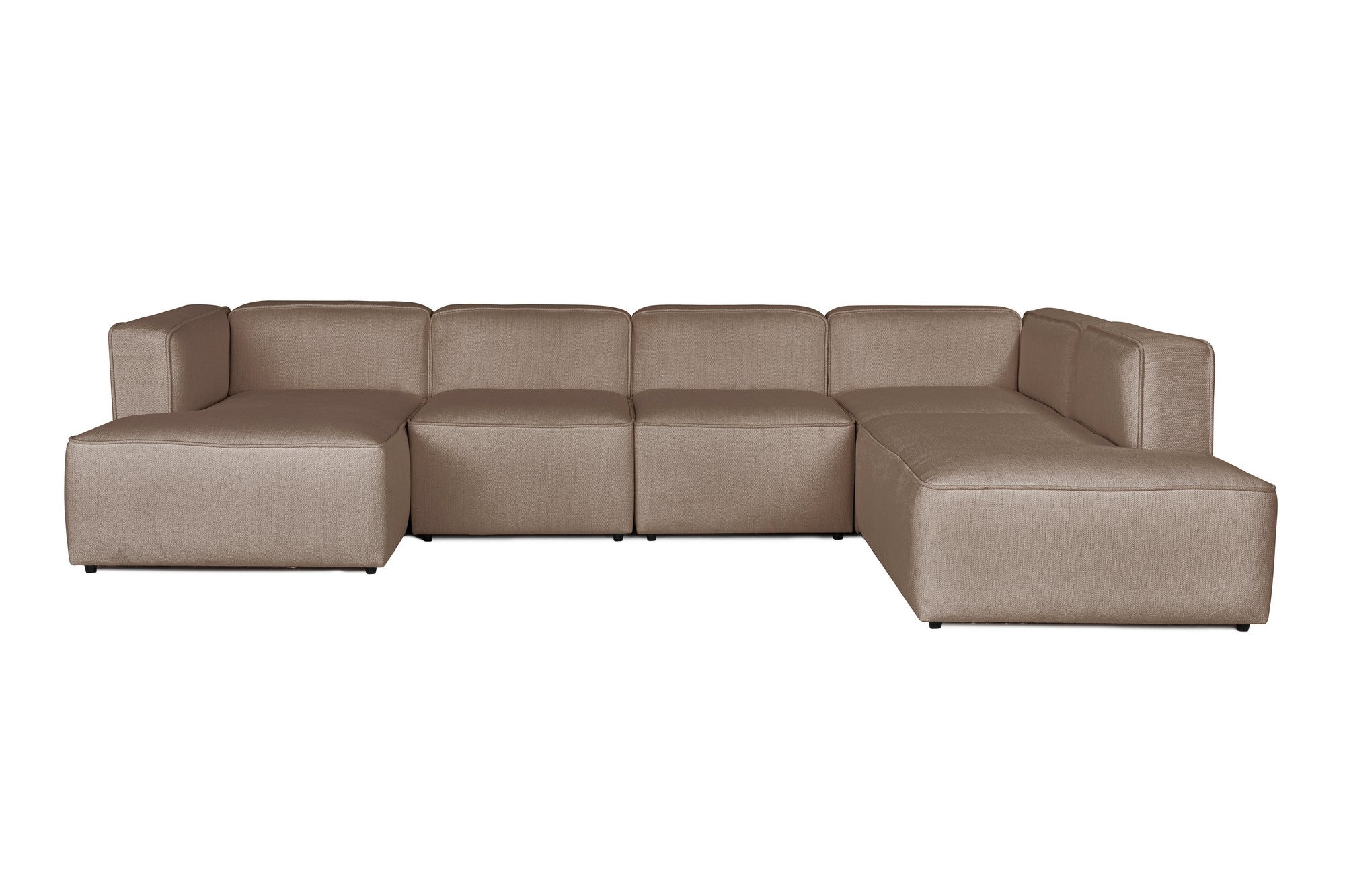 More Pars (M5-M1-M1-M2-M3) - Cappuccino Hörnsoffa