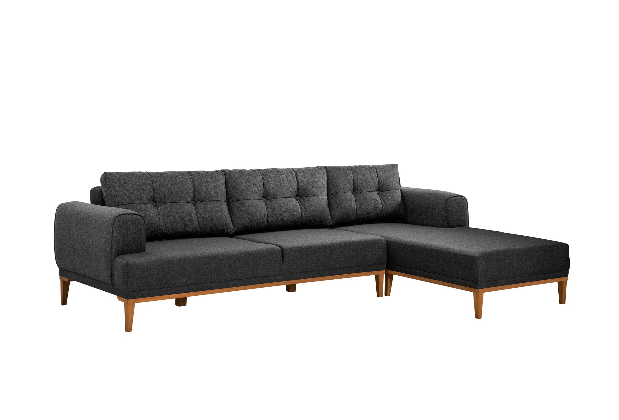 Vina Corner - Antracit, Atlantic Pine Hörnsoffa
