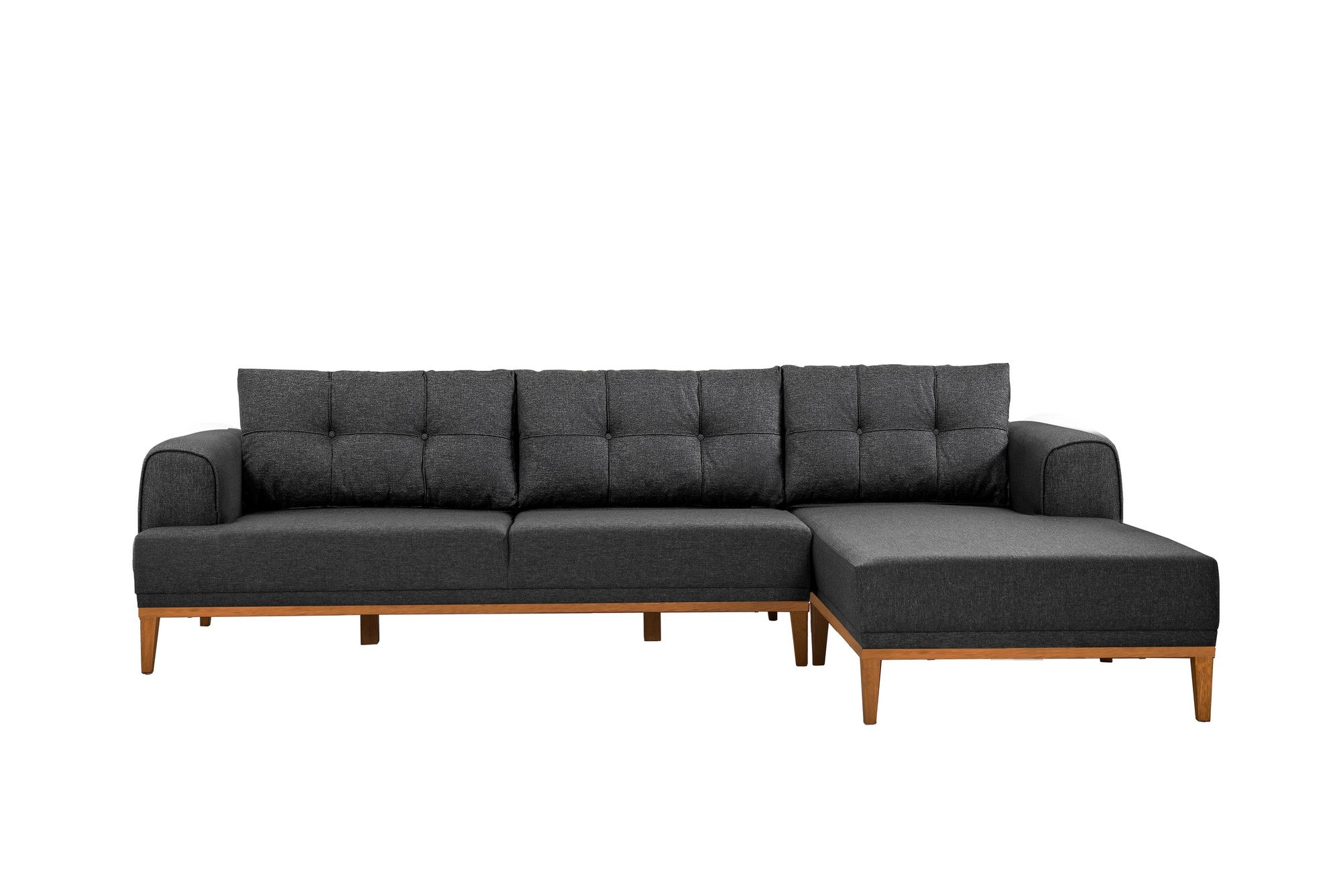 Vina Corner - Antracit, Atlantic Pine Hörnsoffa