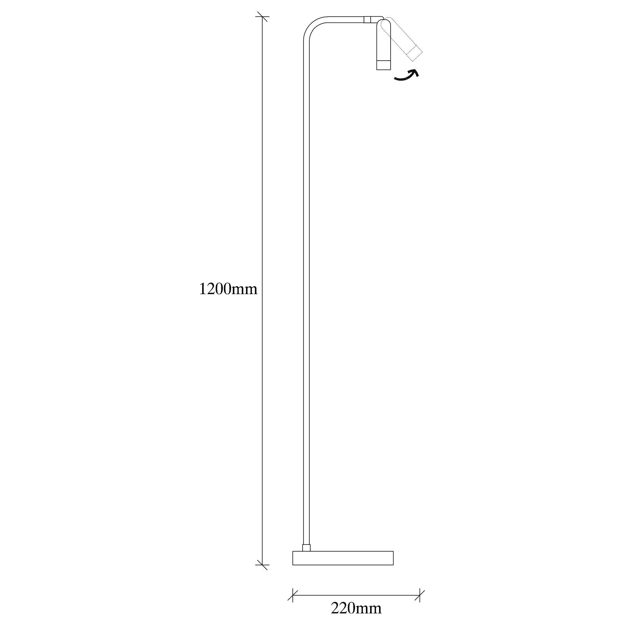 Uğur - 6051 Golvlampa