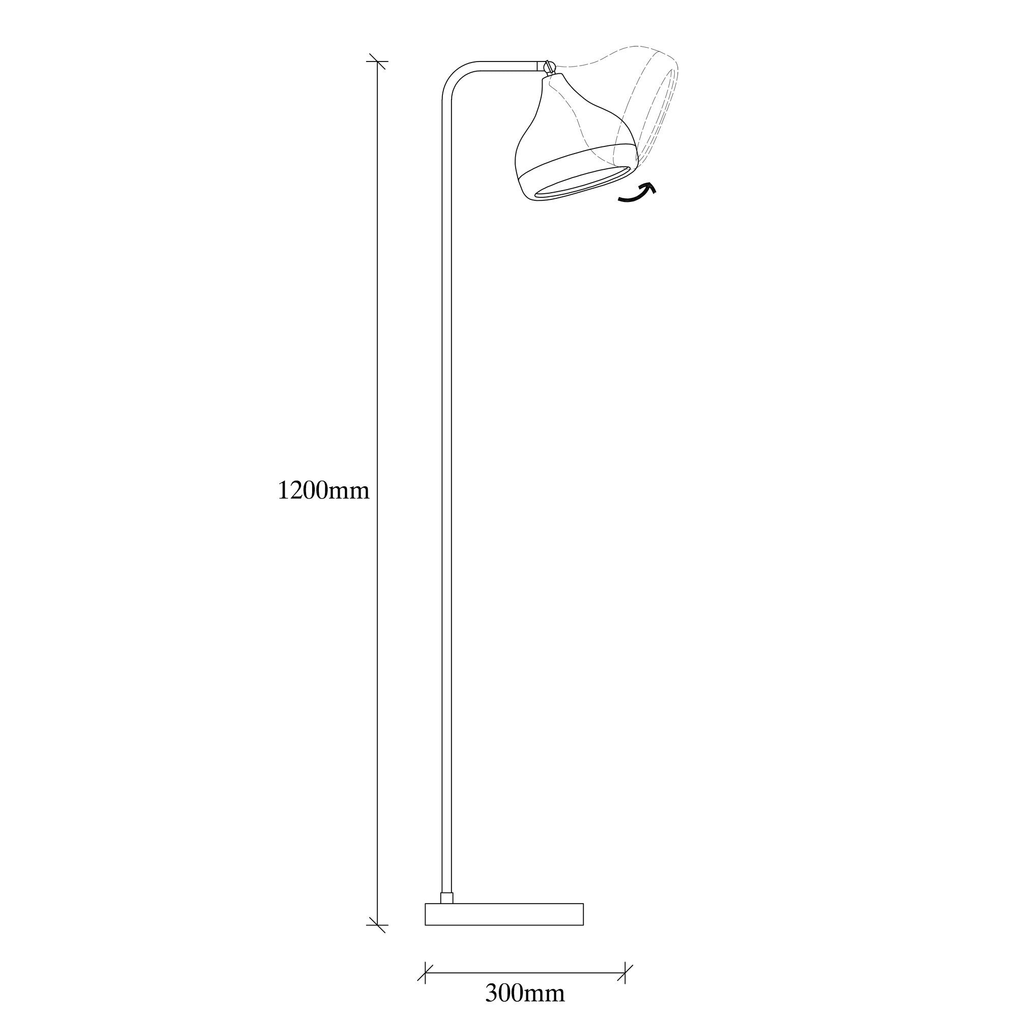 Yıldo - 6906 Golvlampa