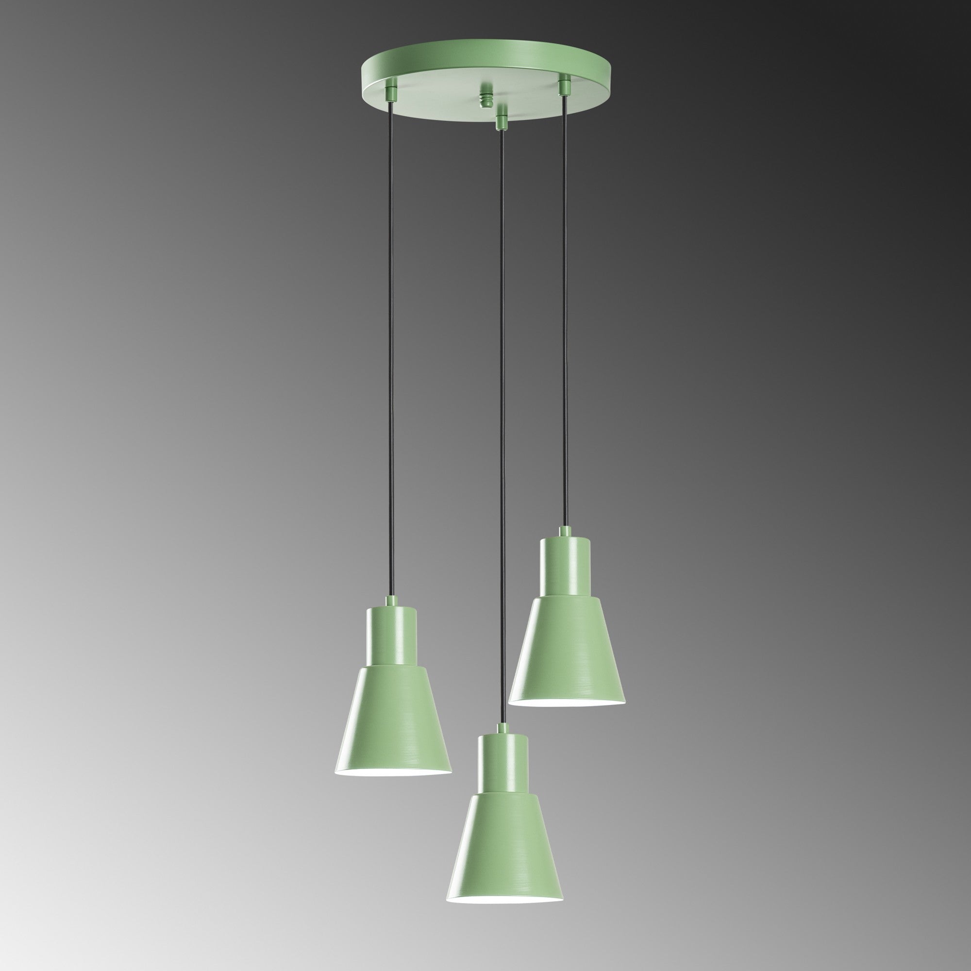 Konikkem - 6357 - 3 - Mint Chandelier