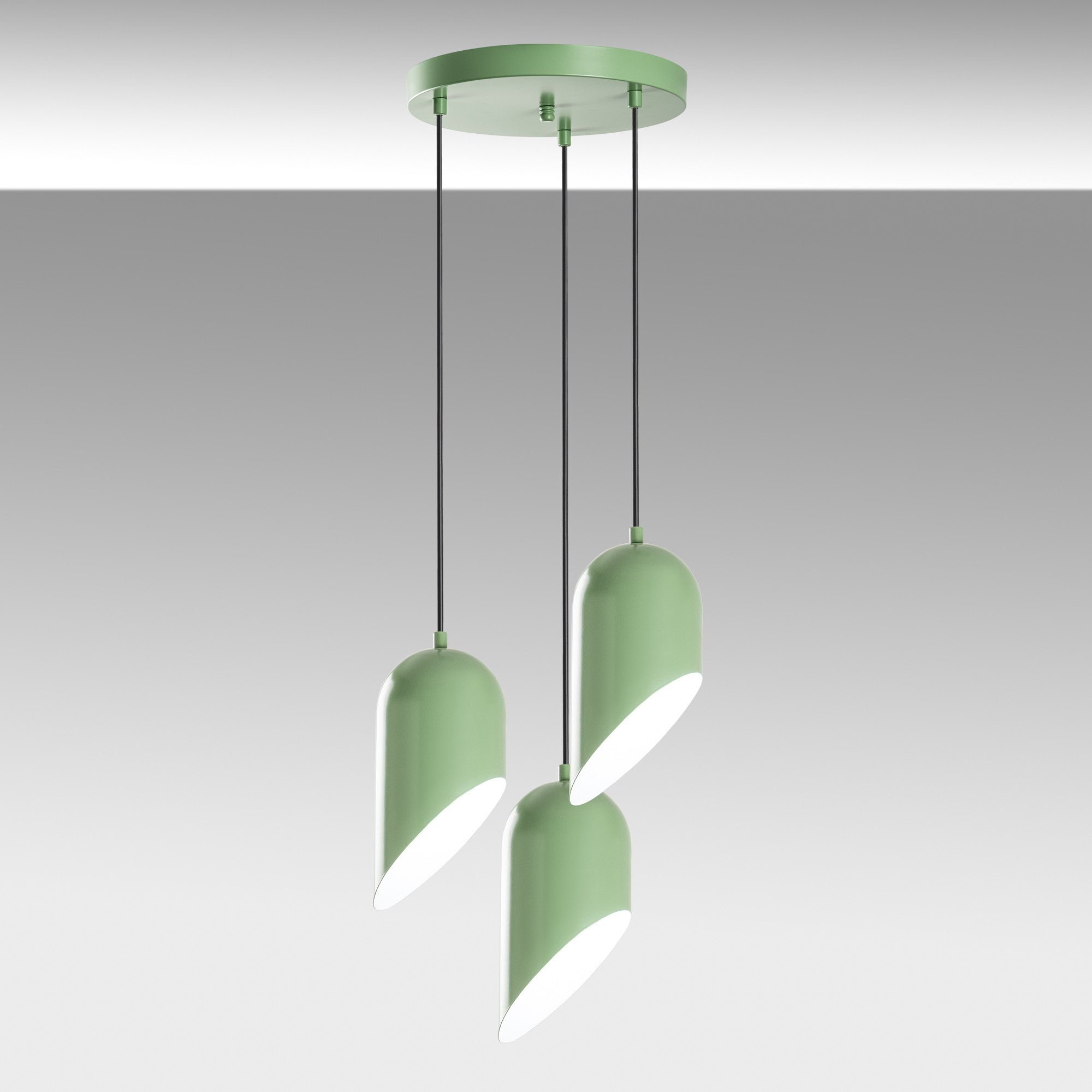Kesik - 6176 - 3 - Mint Chandelier