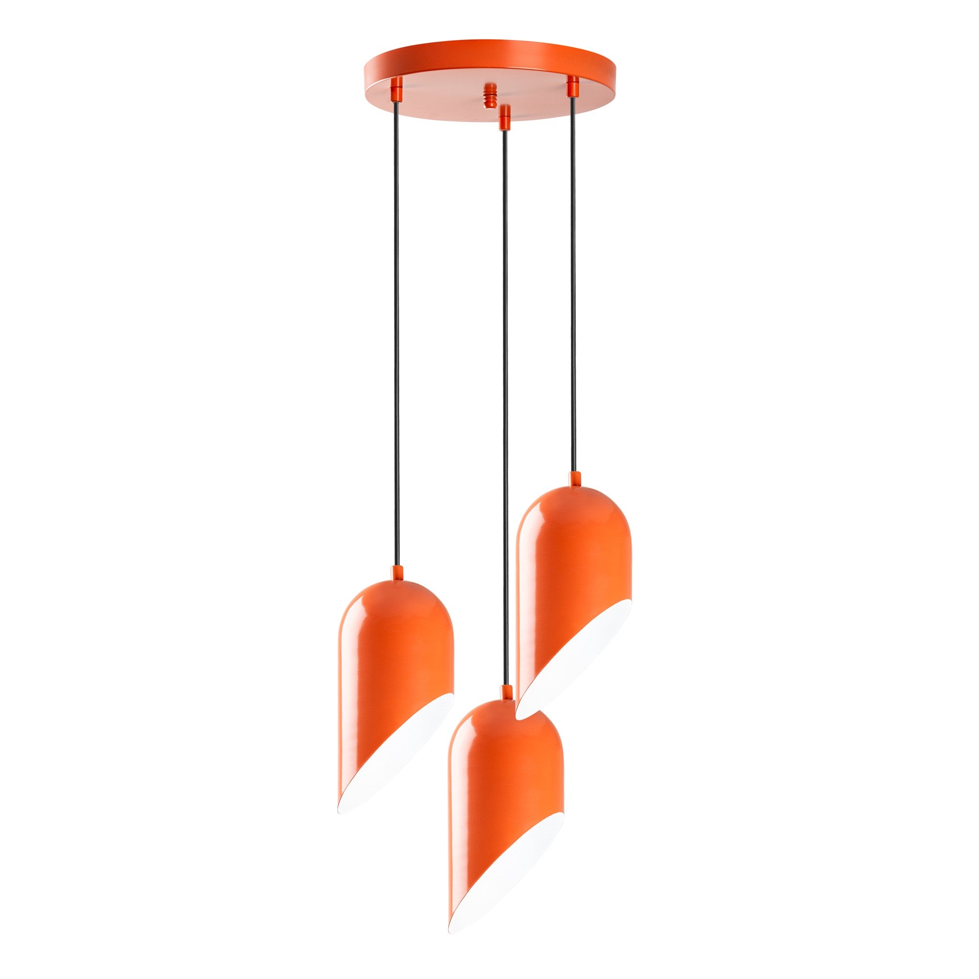 Kesik - 6176 - 3 - Orange Kandelaber