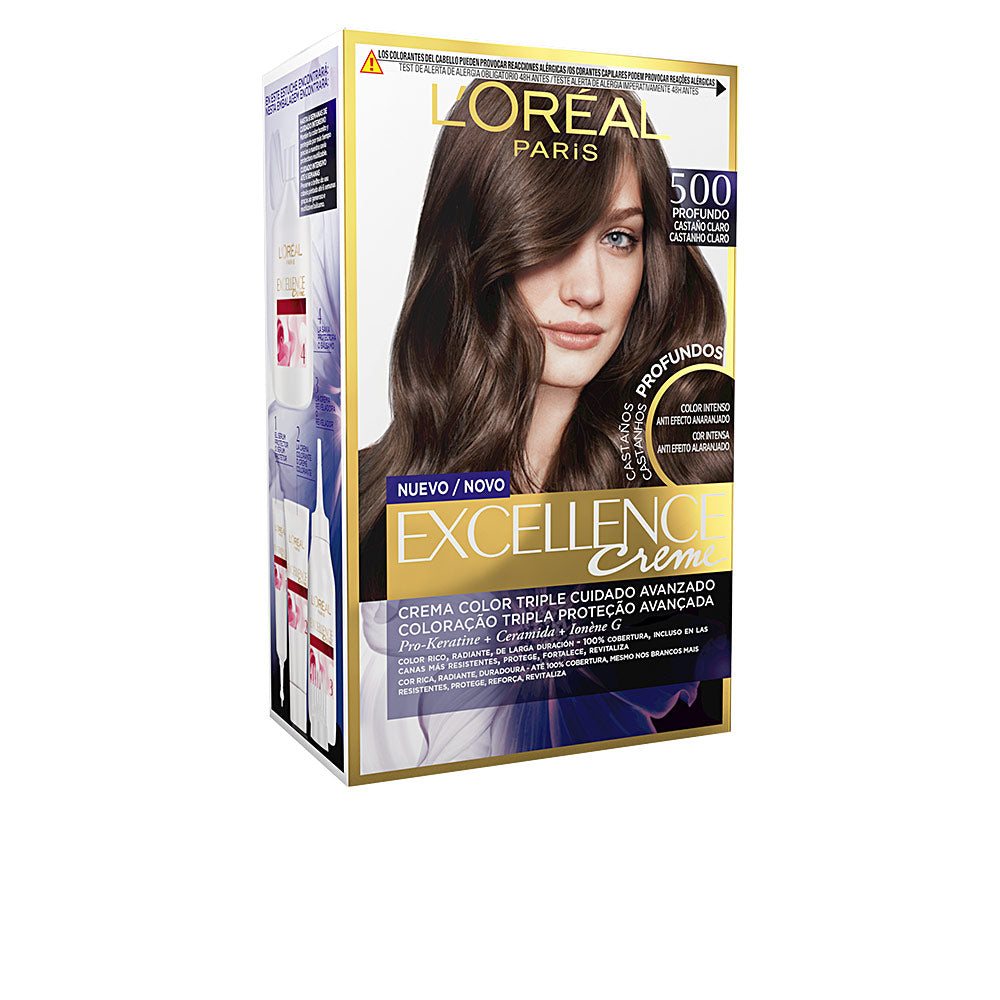 L'Oréal Paris EXCELLENCE BRUNETTE tinte #500-true light brown 192 ml