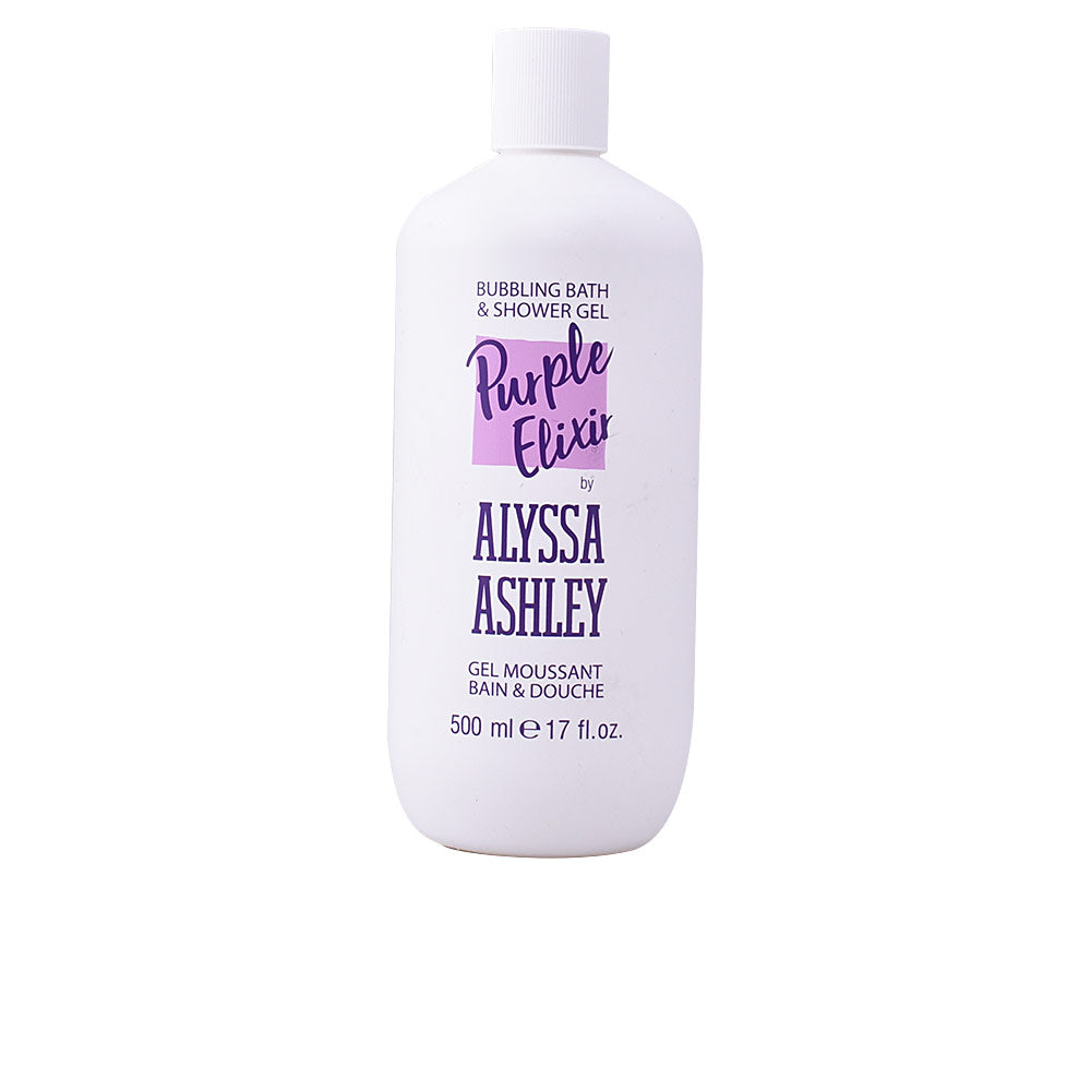 Alyssa Ashley PURPLE ELIXIR bubbling bath & shower gel 500 ml