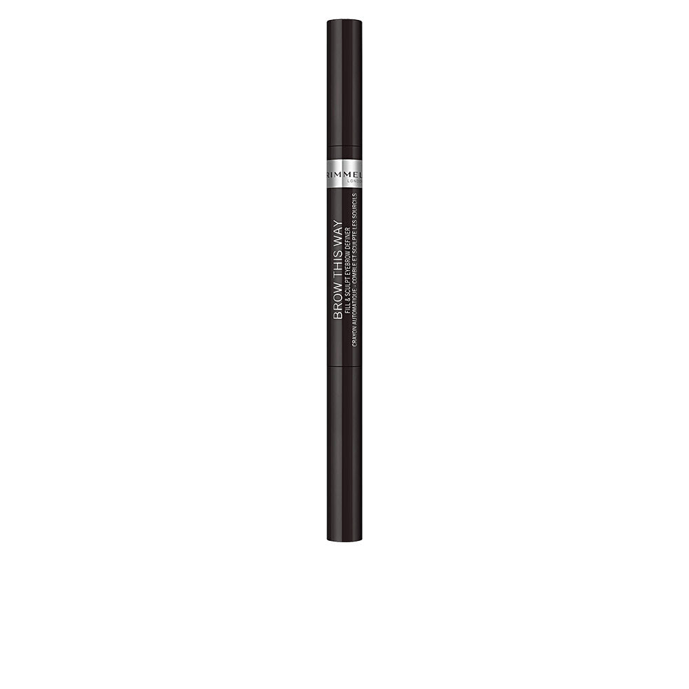 Rimmel London BROW THIS WAY fill&sculpt eyebrow definer #004-soft black