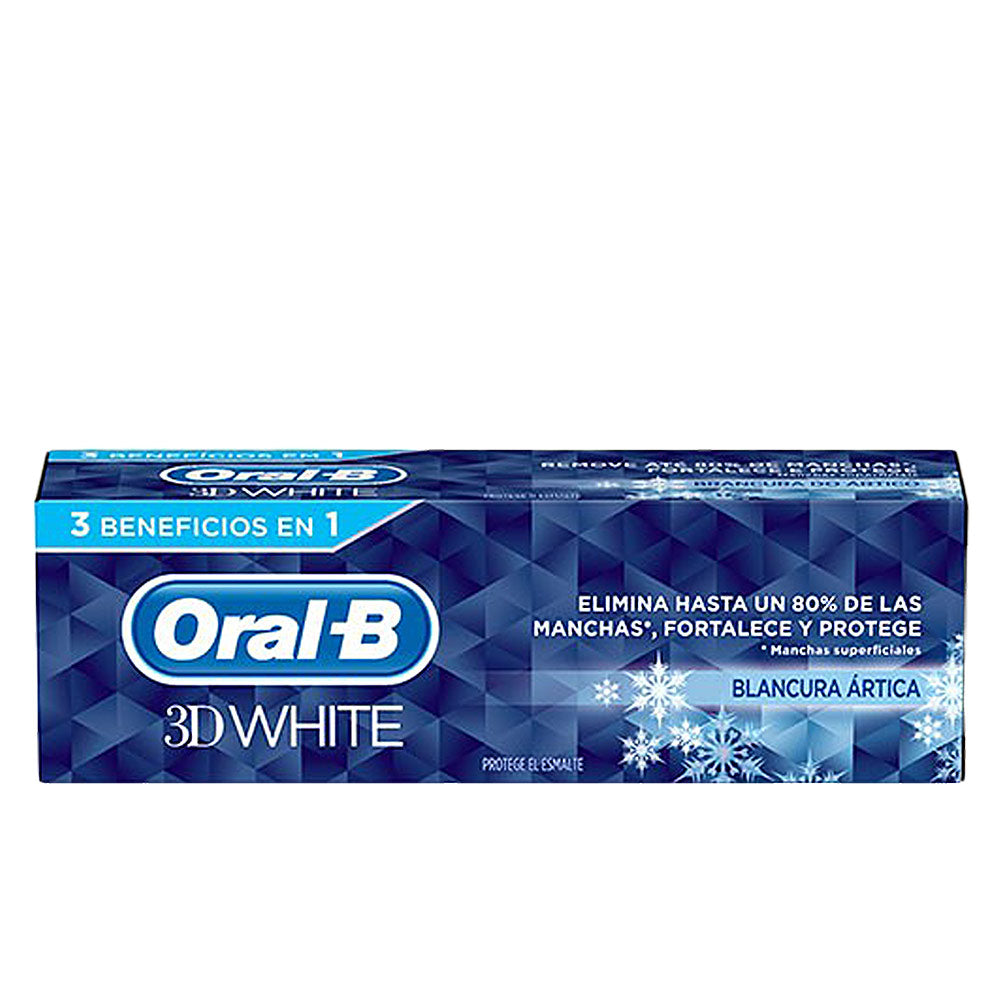 Oral-b 3D WHITE BLANCURA ARTICA pasta dentífrica 75 ml