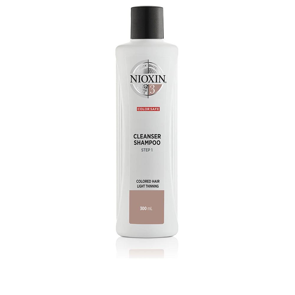 Nioxin SISTEMA 3 - Champú - Cabello Teñido Ligeramente Debilitado - Paso 1 300 ml