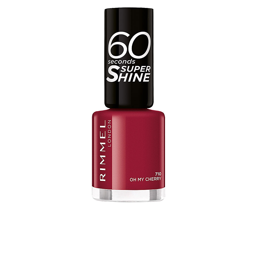 Rimmel London 60 SECONDS SUPER SHINE esmalte de uñas #710-oh my cherry 8 ml