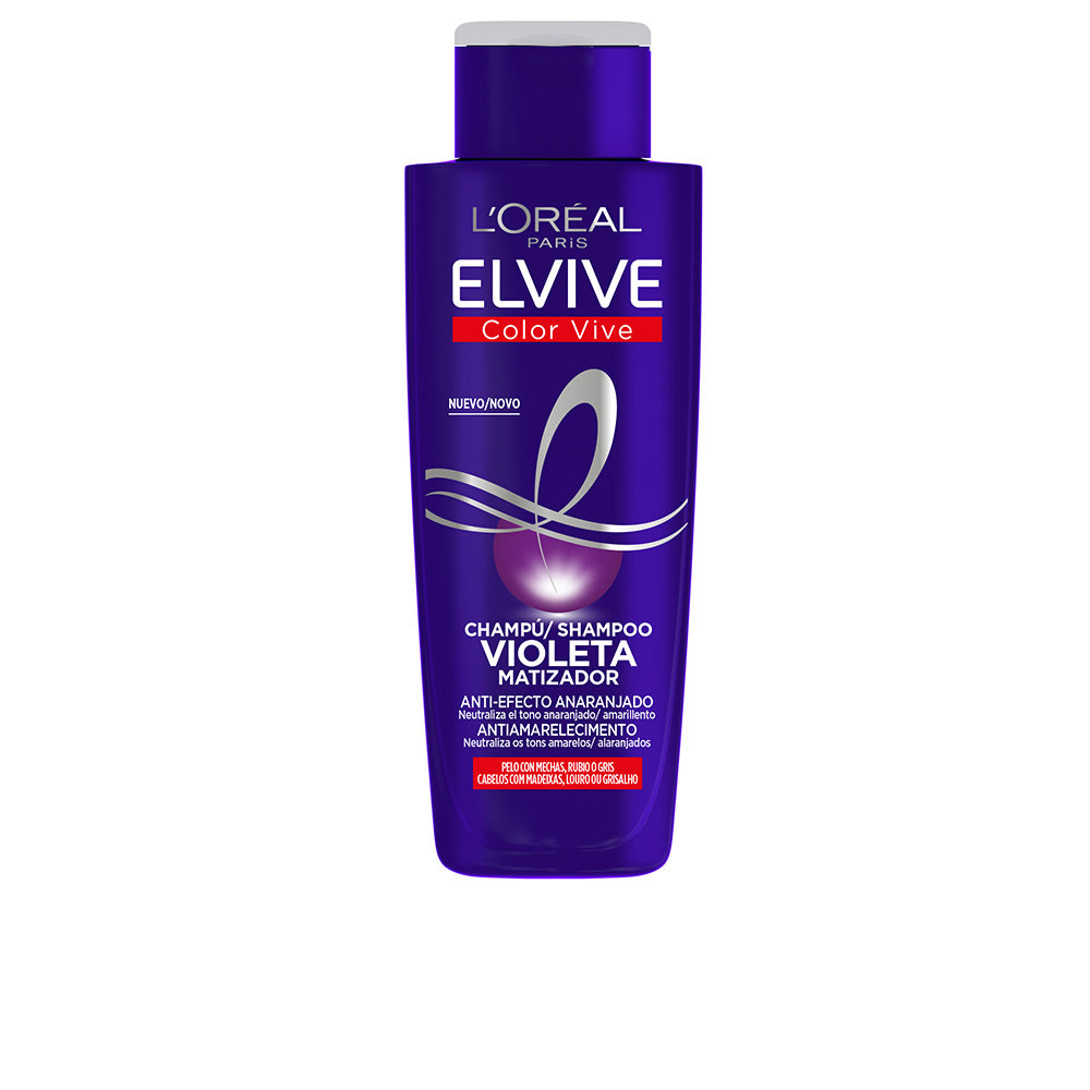 L'Oréal Paris ELVIVE COLOR-VIVE VIOLETA champú matizador 200 ml