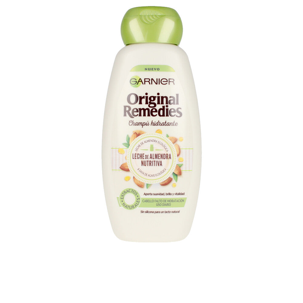 Garnier ORIGINAL REMEDIES champú leche almendras 300 ml