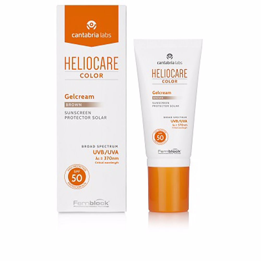 Heliocare HELIOCARE COLOR sunscreen with cream gel color SPF50 #brown 50 ml