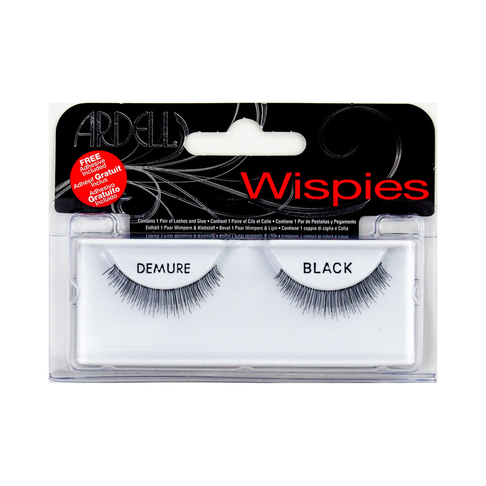 Ardell WISPIES eyelashes demure #black 1 u