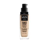 Nyx Professional Make Up CAN'T STOP WON'T STOP full coverage foundation #nude