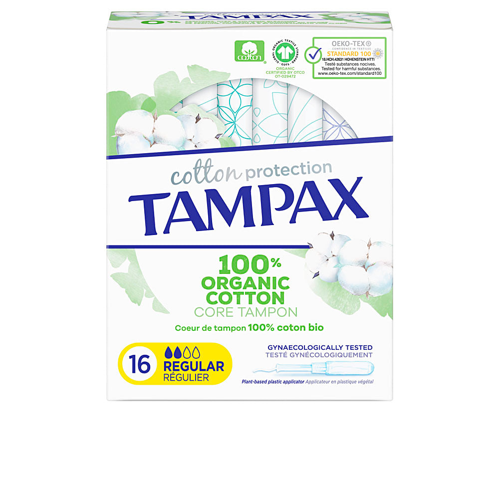 Tampax TAMPAX ORGANIC REGULAR tampón 16 u