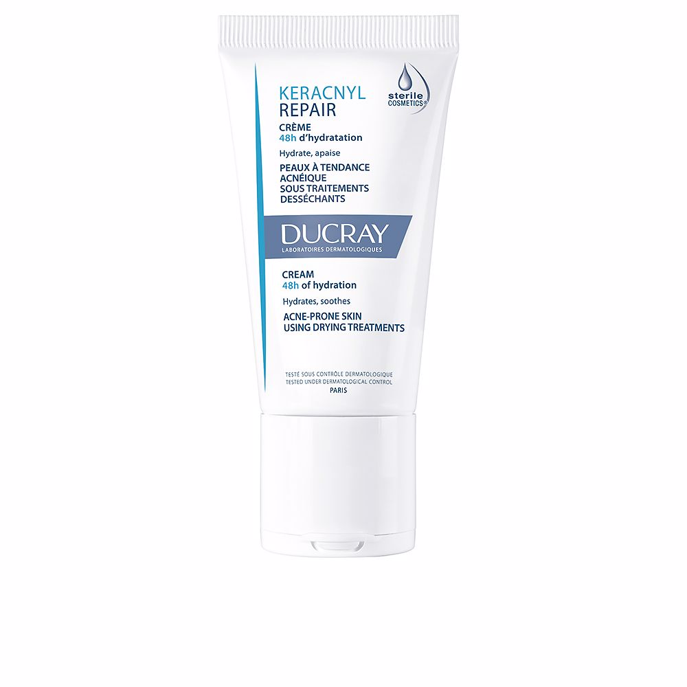 Ducray KERACNYL REPAIR crema anti sequedad de tratamientos antiacné 50 ml