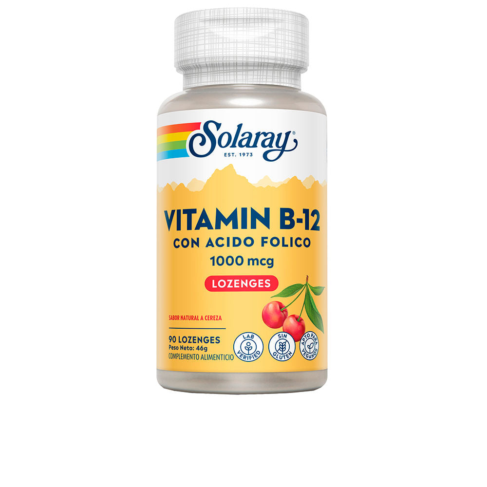 Solaray VIT B12 2000 MCG comprimidos sublinguales 90 u