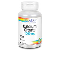 Solaray CALCIUM w/D3 CITRATE 1000 mg - 90 kapslar